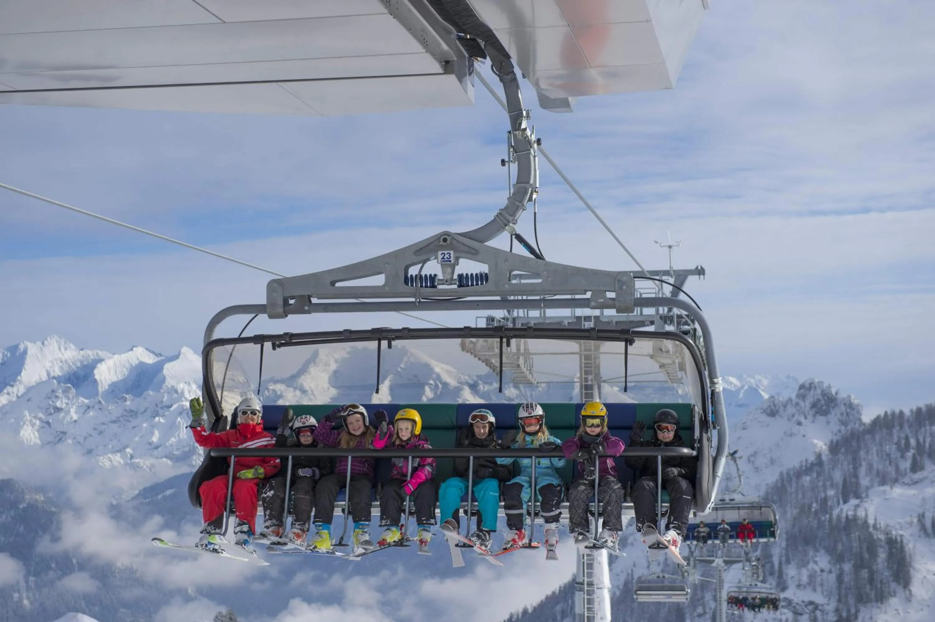 Skiing in Gasthof Geronimo