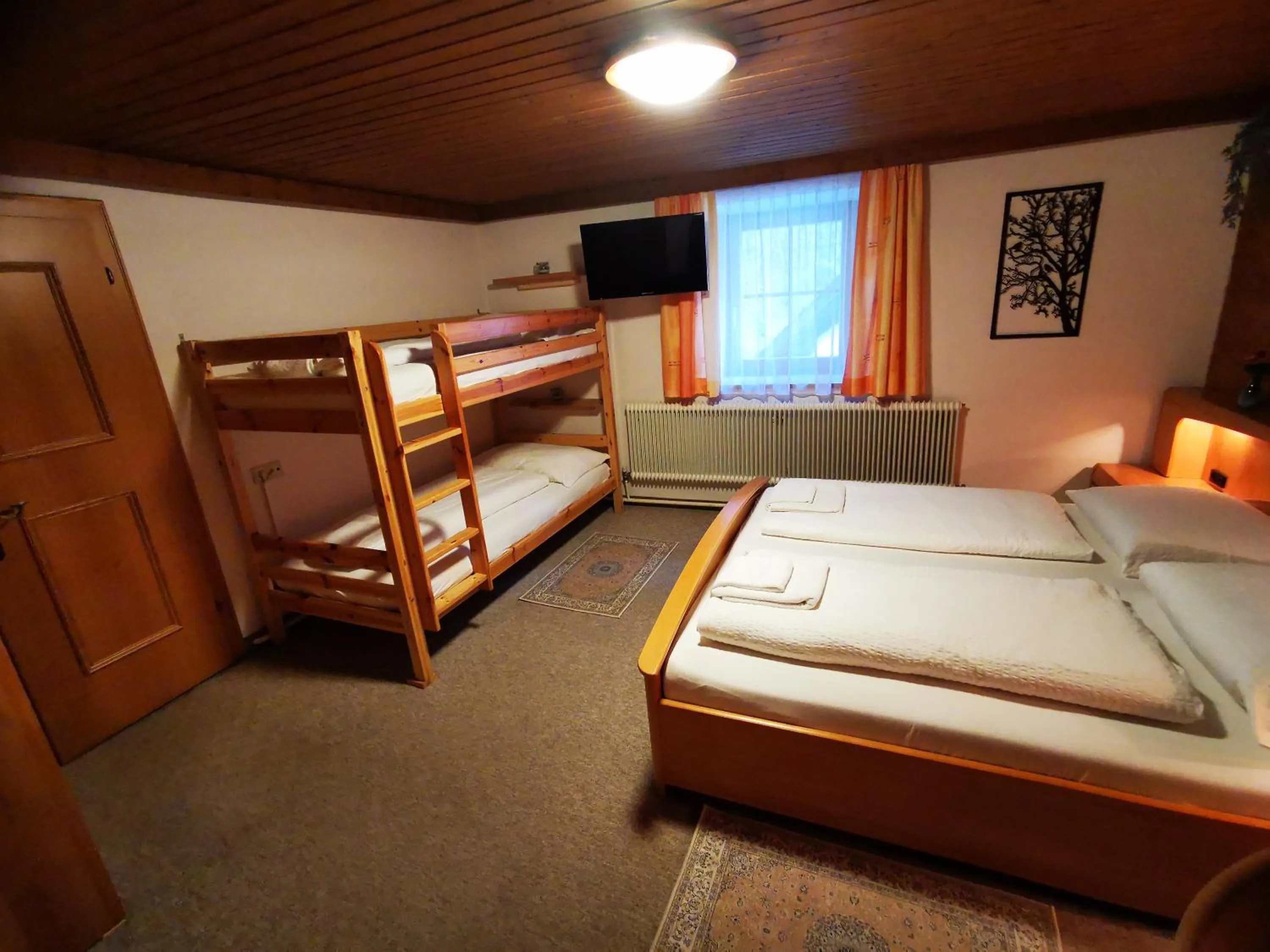 Bed in Gasthof Geronimo