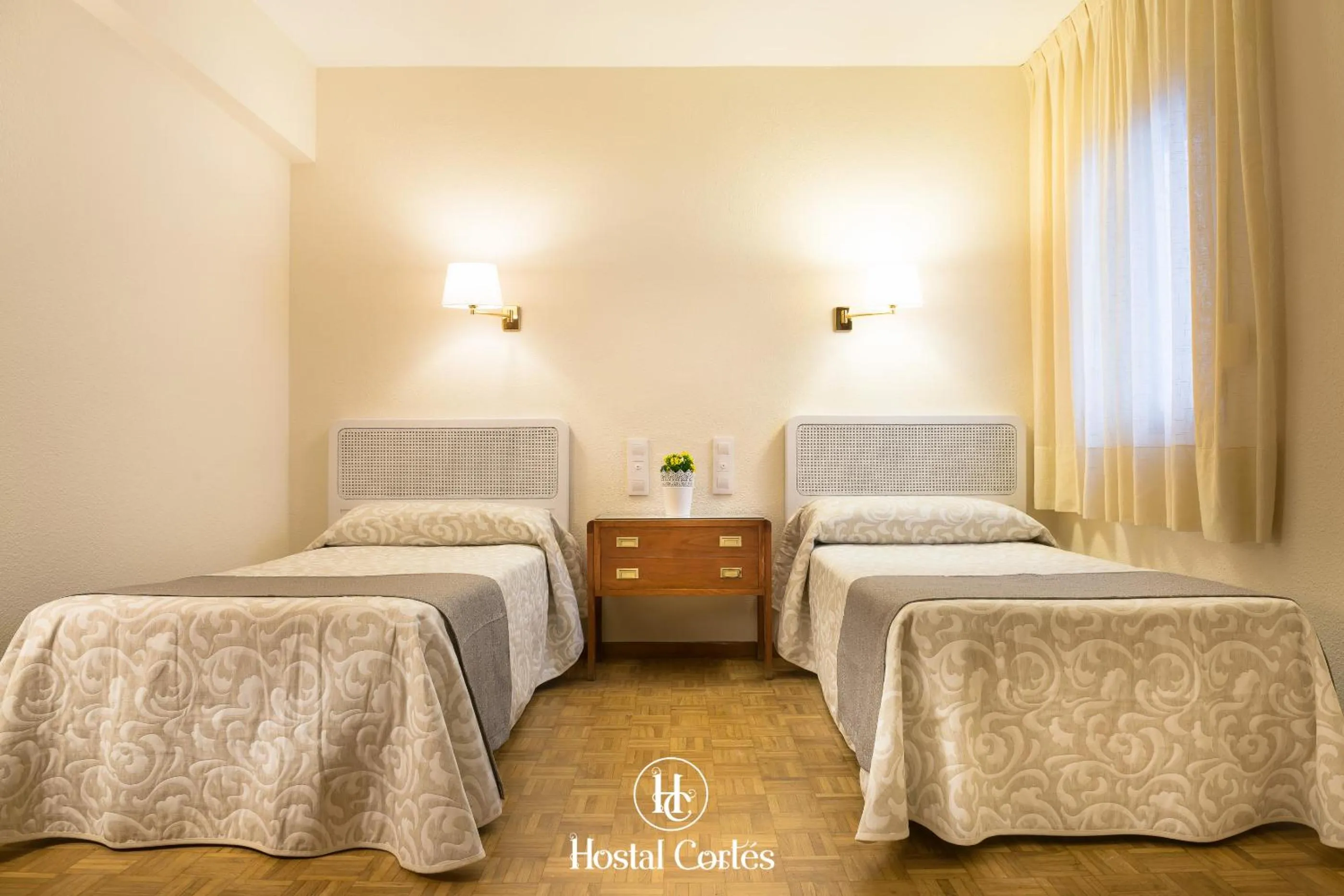 Photo of the whole room, Bed in Hostal Cortes