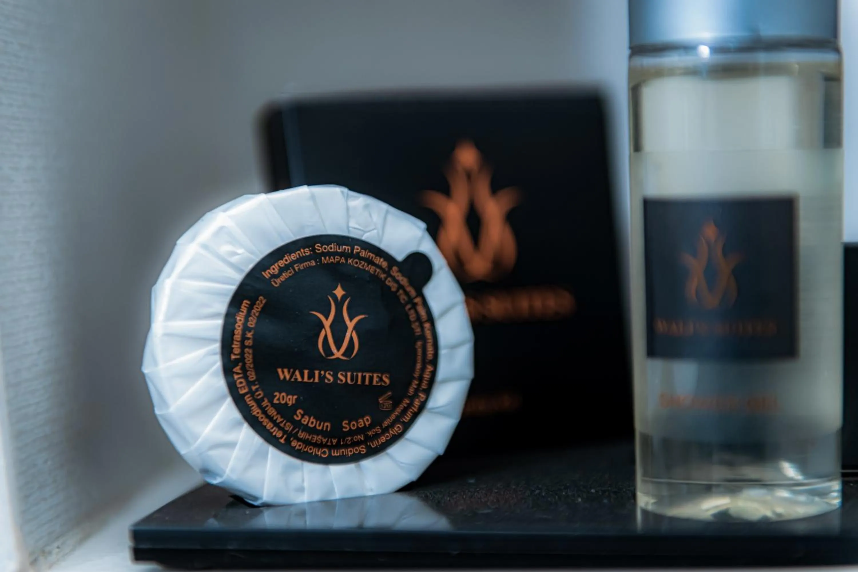 Property logo or sign in Wali's Suites