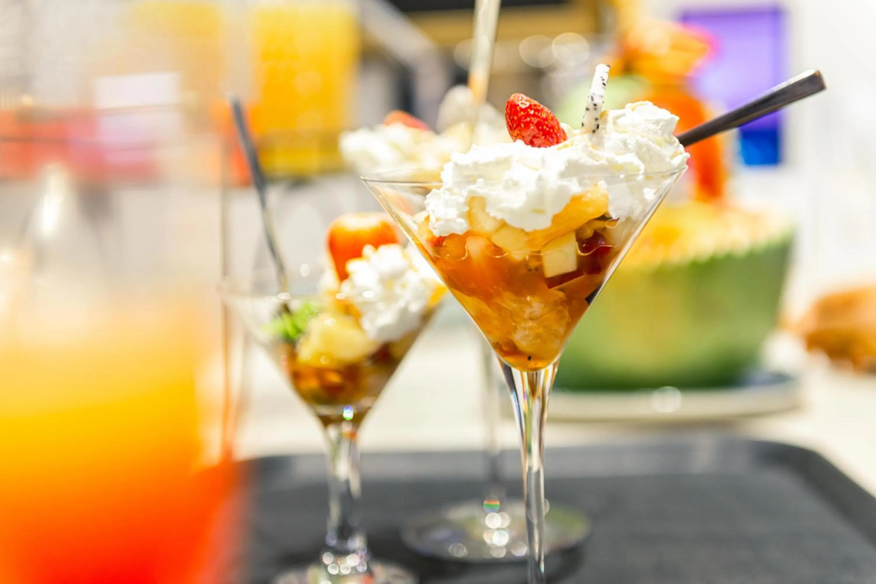 Food and drinks in Wali's Suites