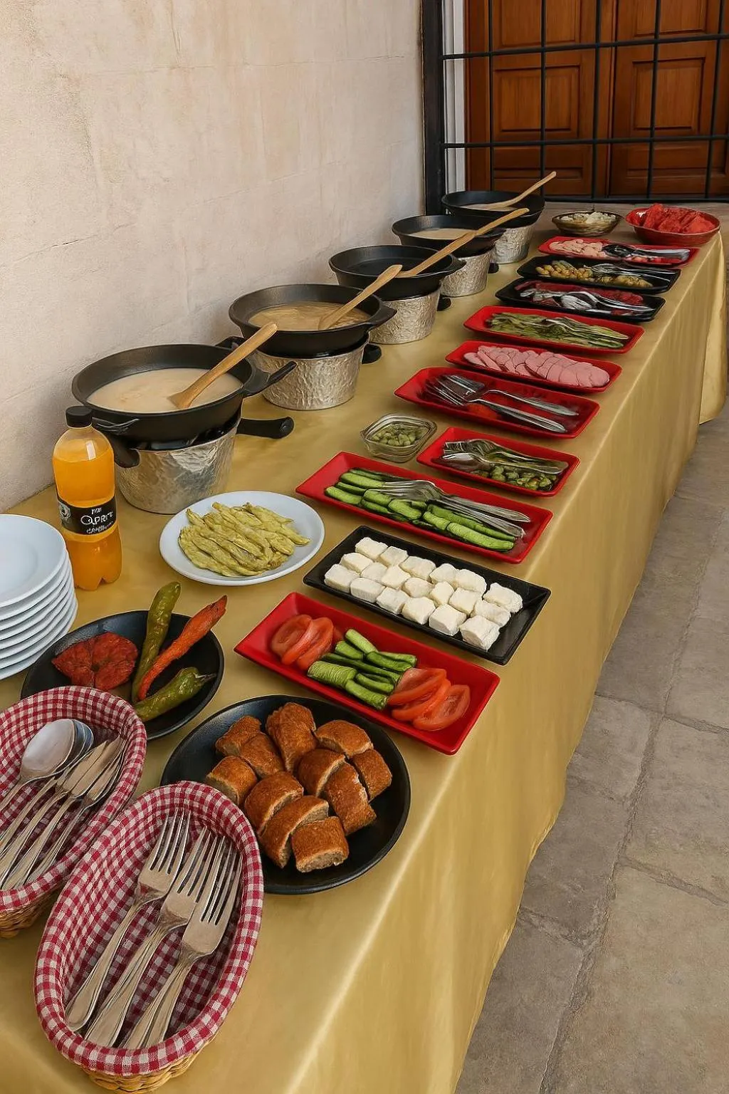 Buffet breakfast in Kasr-ı Hayat