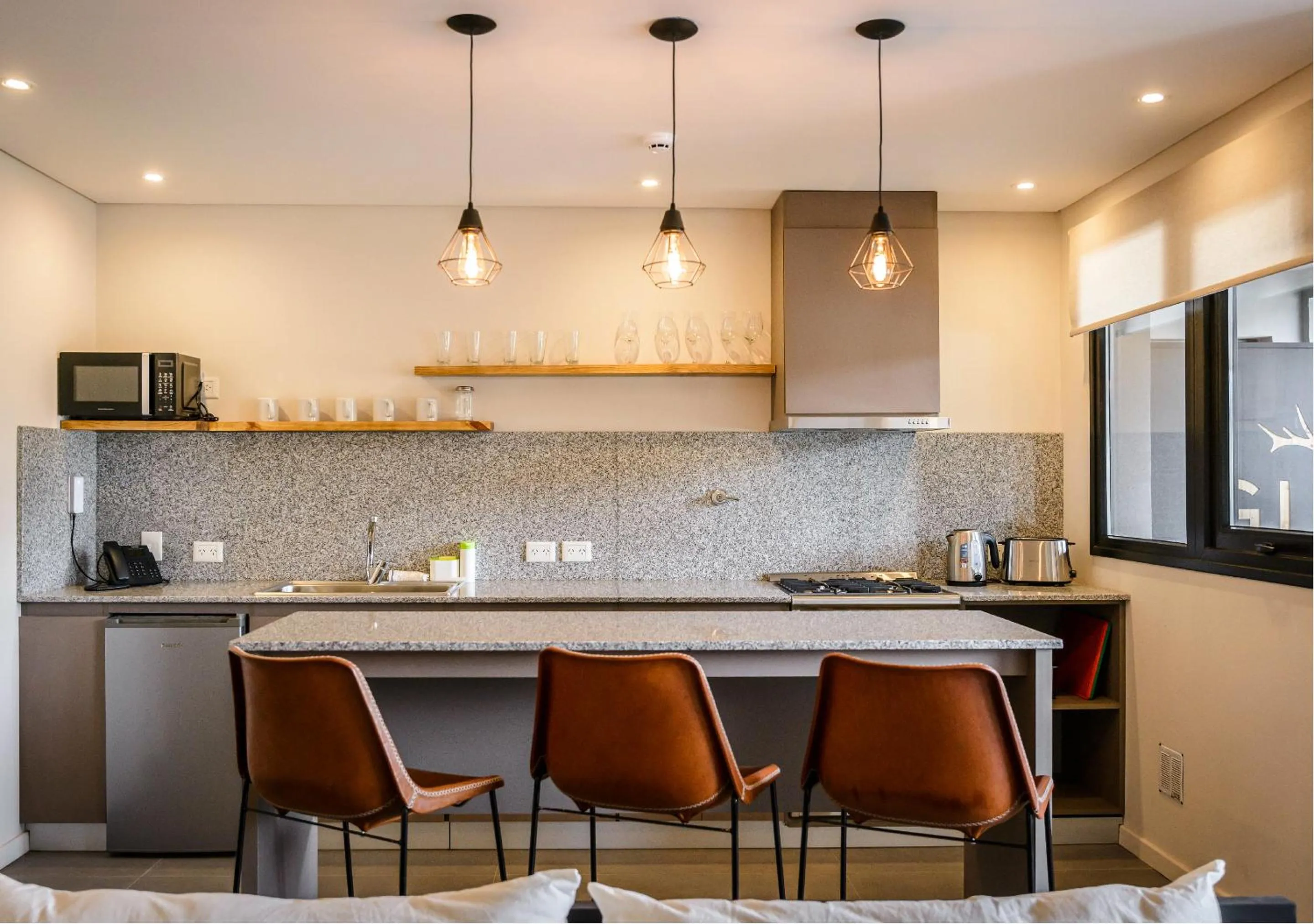 Kitchen or kitchenette in Gluck Patagonia Aparts