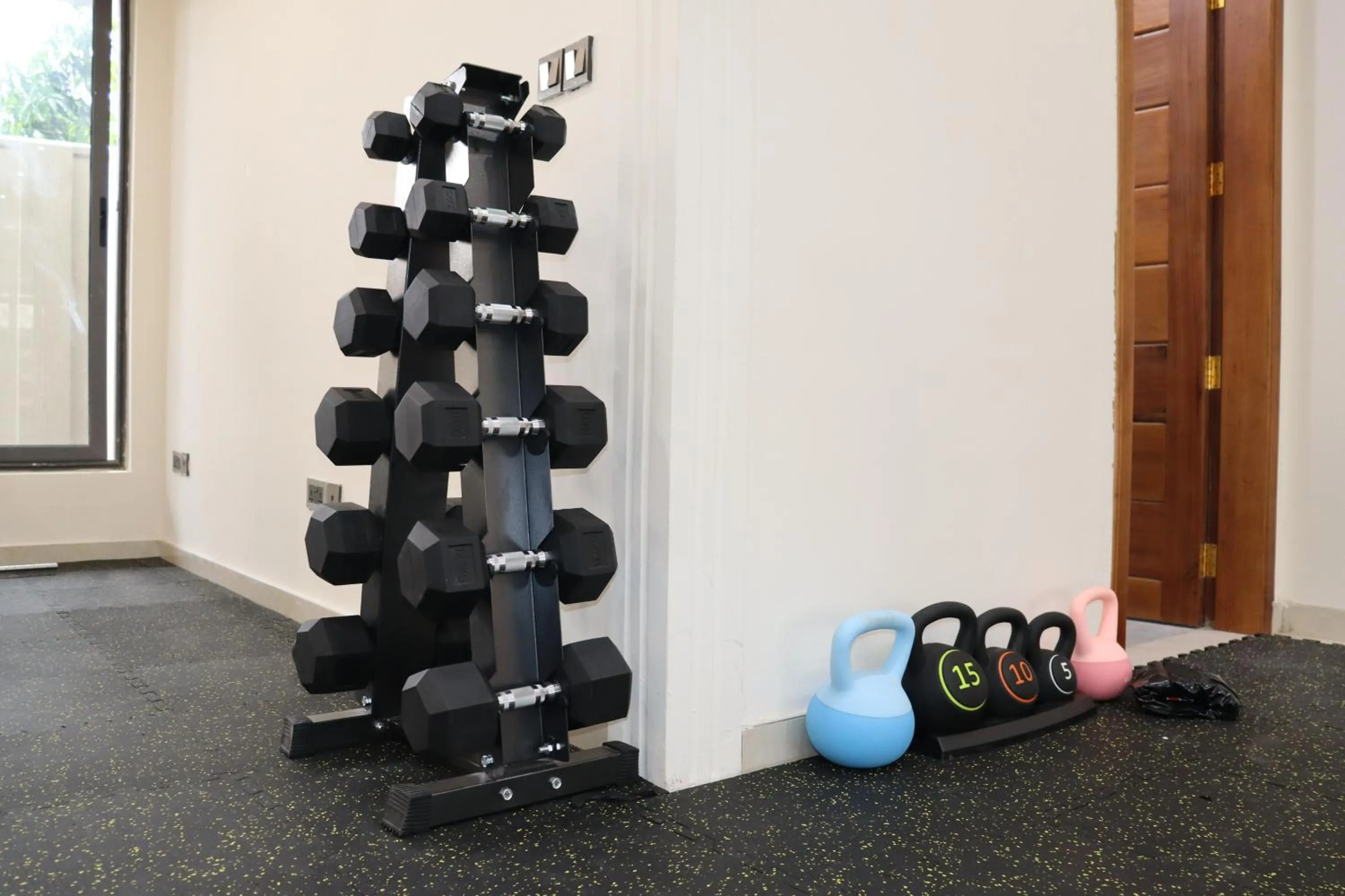 Fitness centre/facilities in Maya Villa