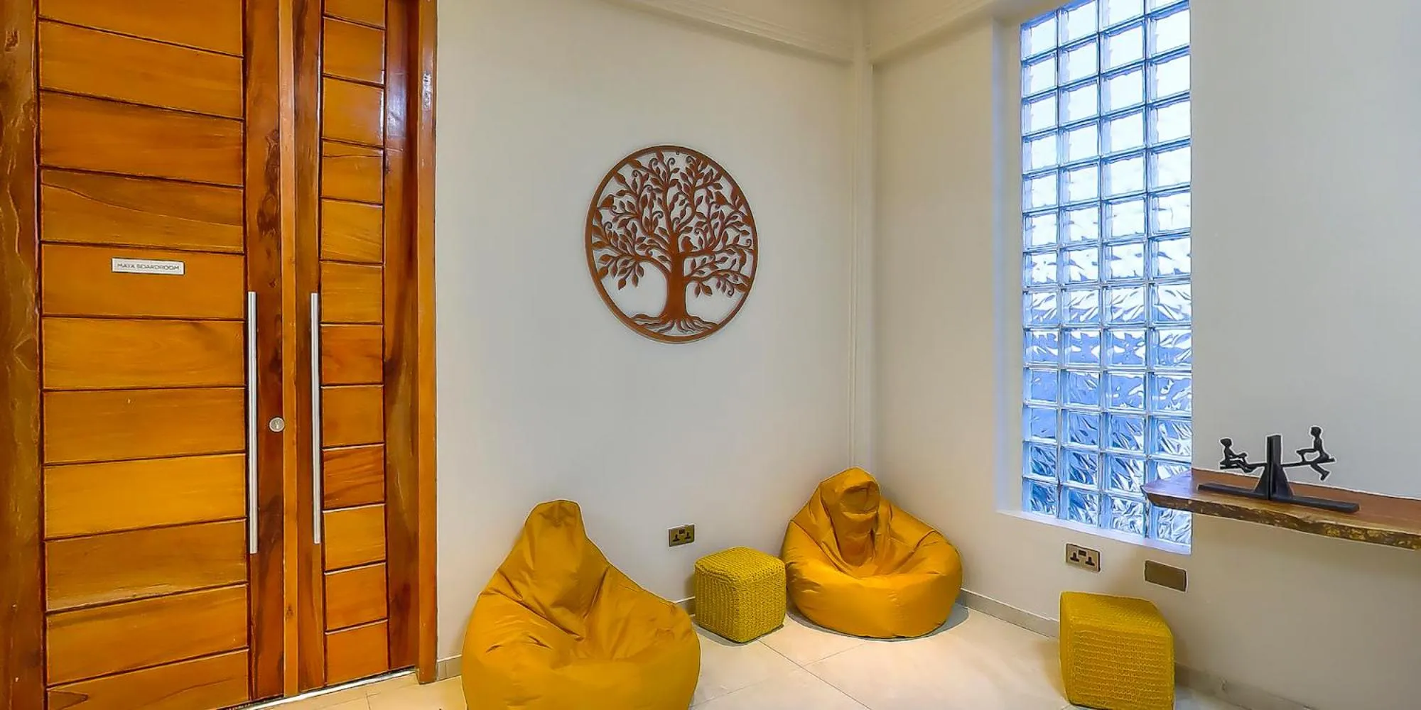 Seating area in Maya Villa