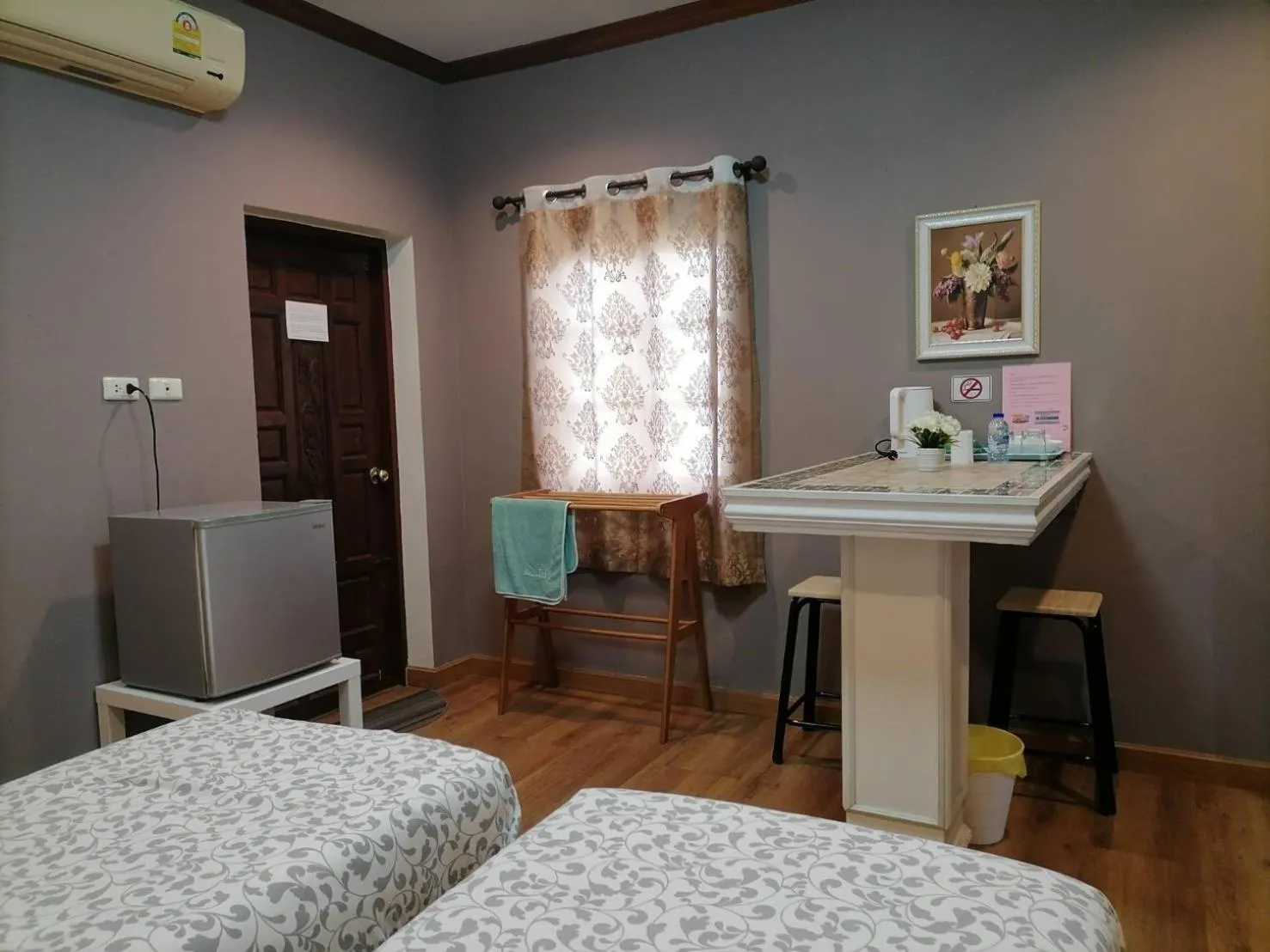 Bed in Guesthouse Phuket Airport