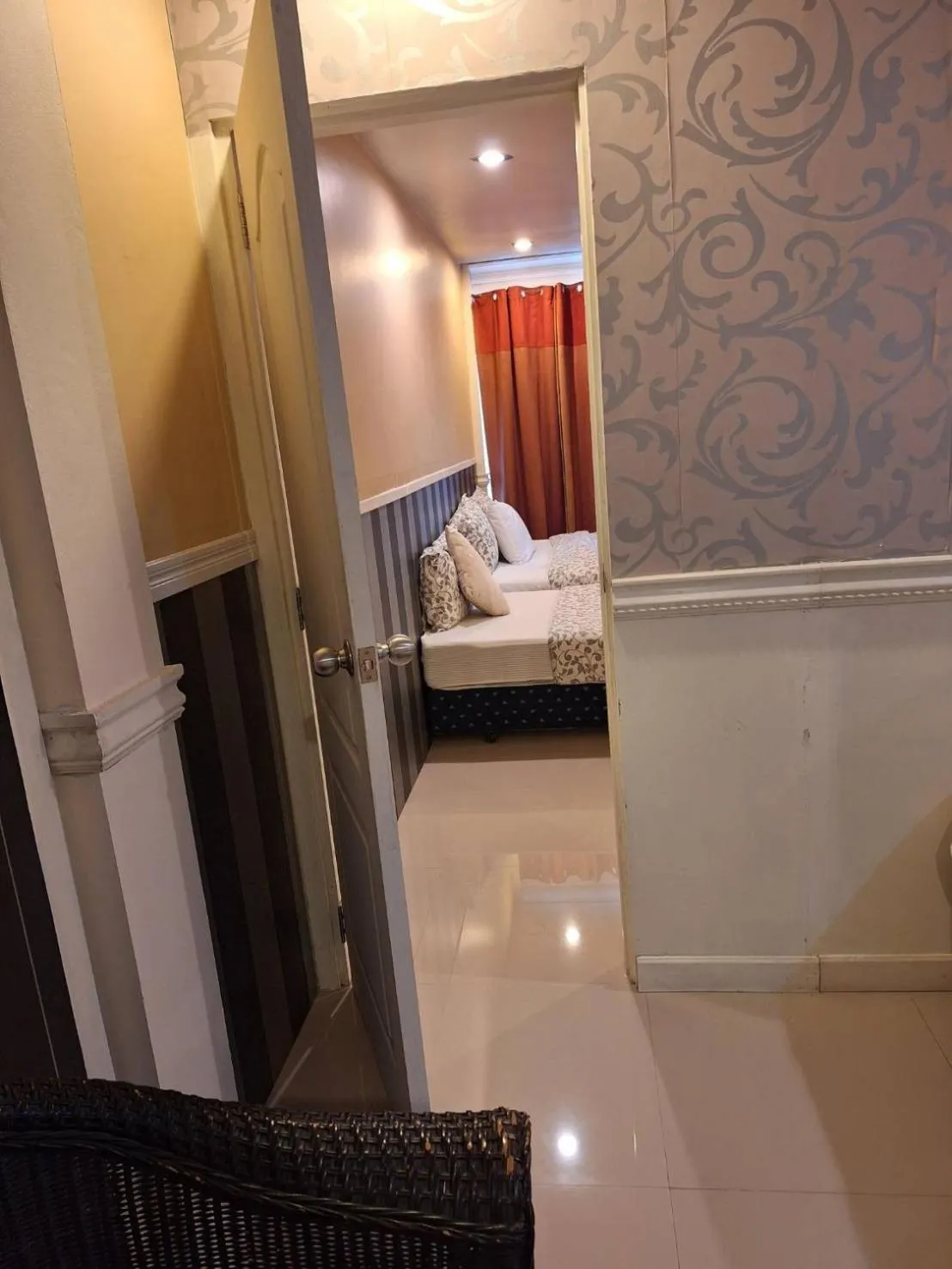 Bed in Guesthouse Phuket Airport