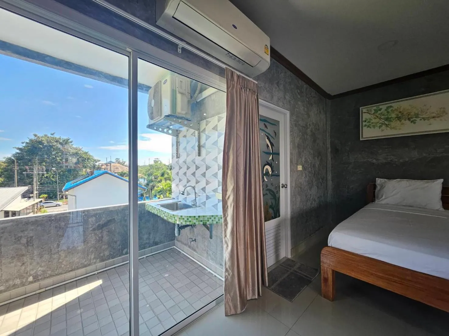 Bed in Guesthouse Phuket Airport