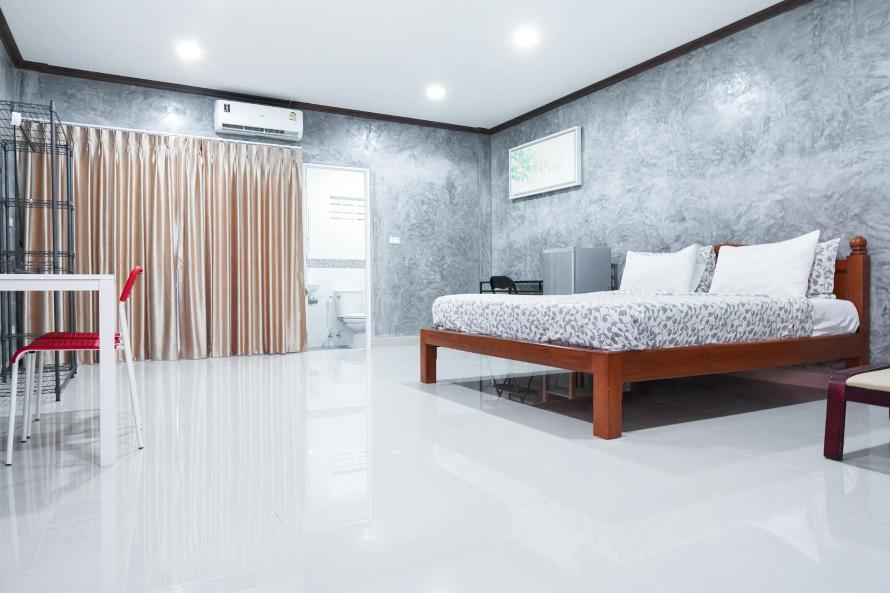 Bed in Guesthouse Phuket Airport