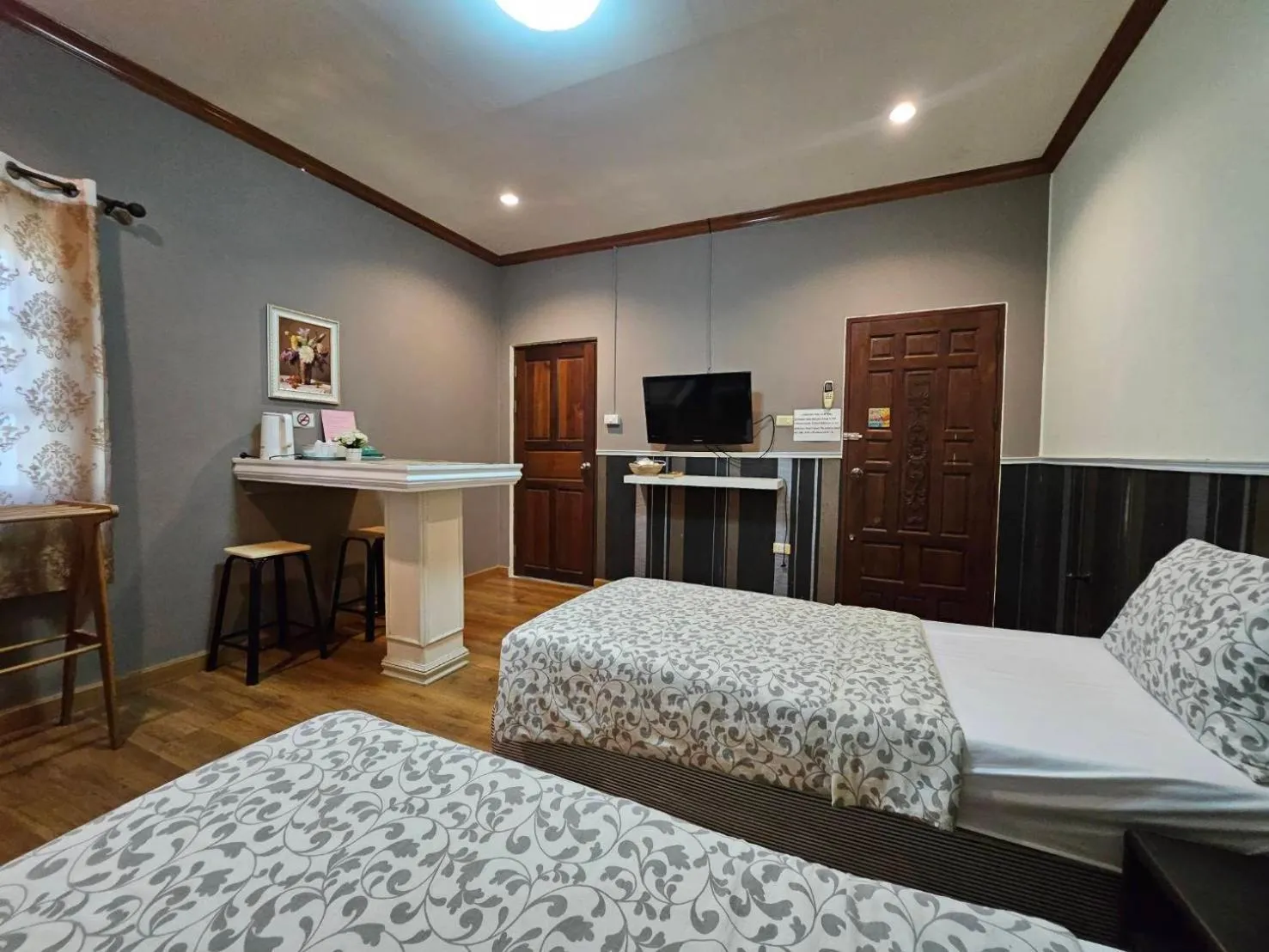 Bed in Guesthouse Phuket Airport