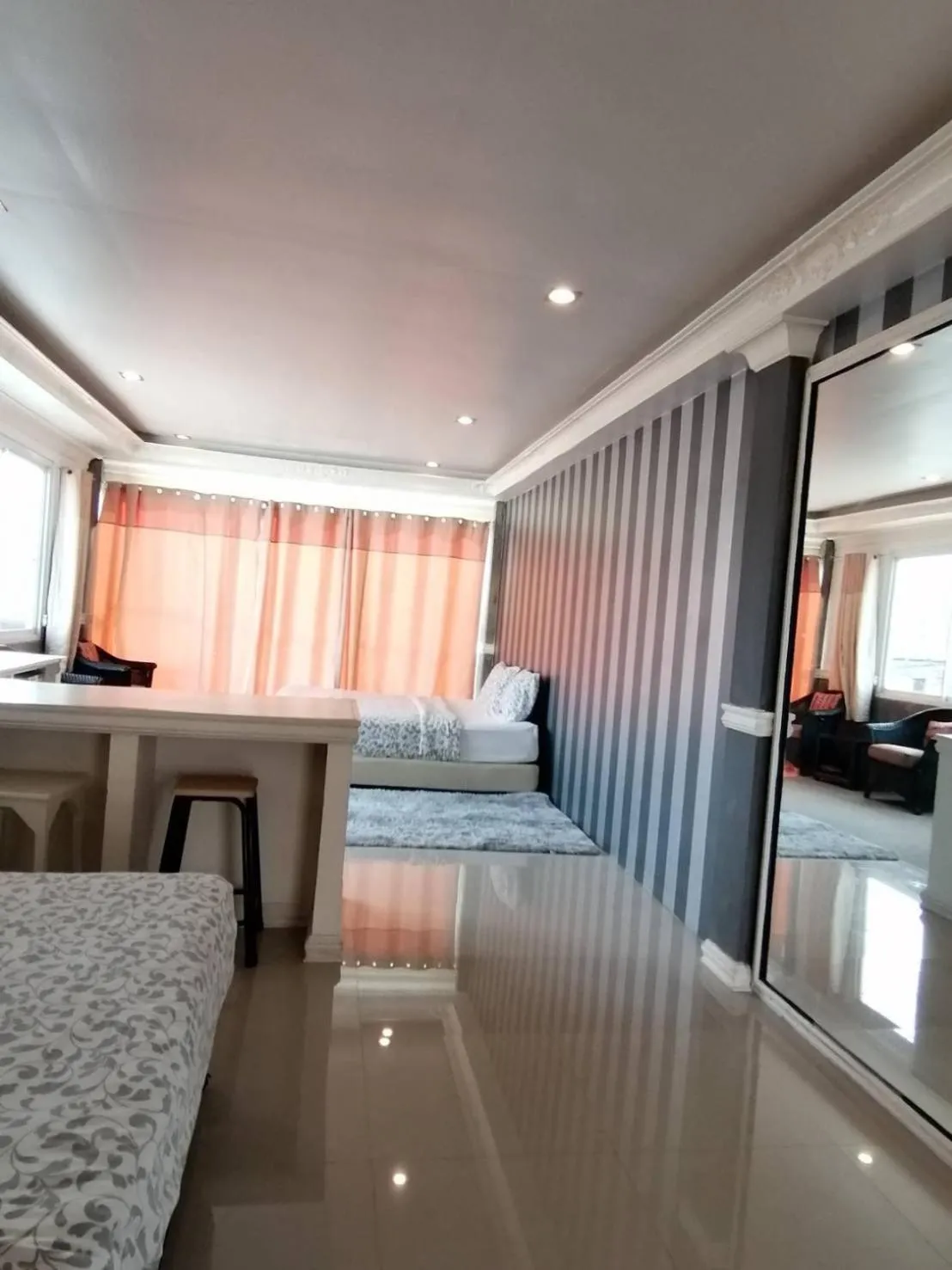 Bed in Guesthouse Phuket Airport