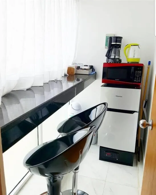 Coffee/tea facilities in Estudio 4 sobre playa, alberca, gimnasio, jacuzzi