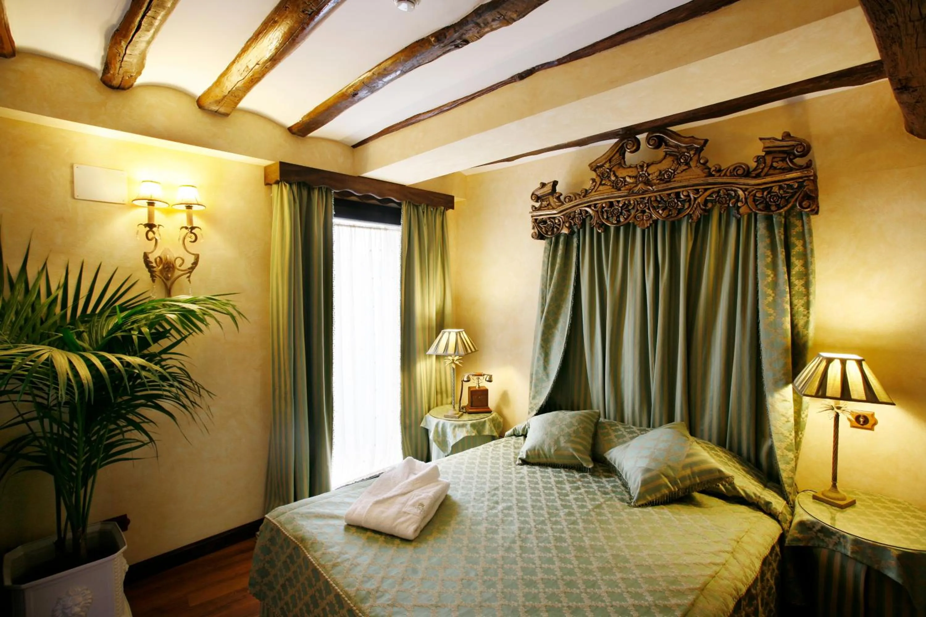 Bed in Hotel Boutique Real Casona De Las Amas