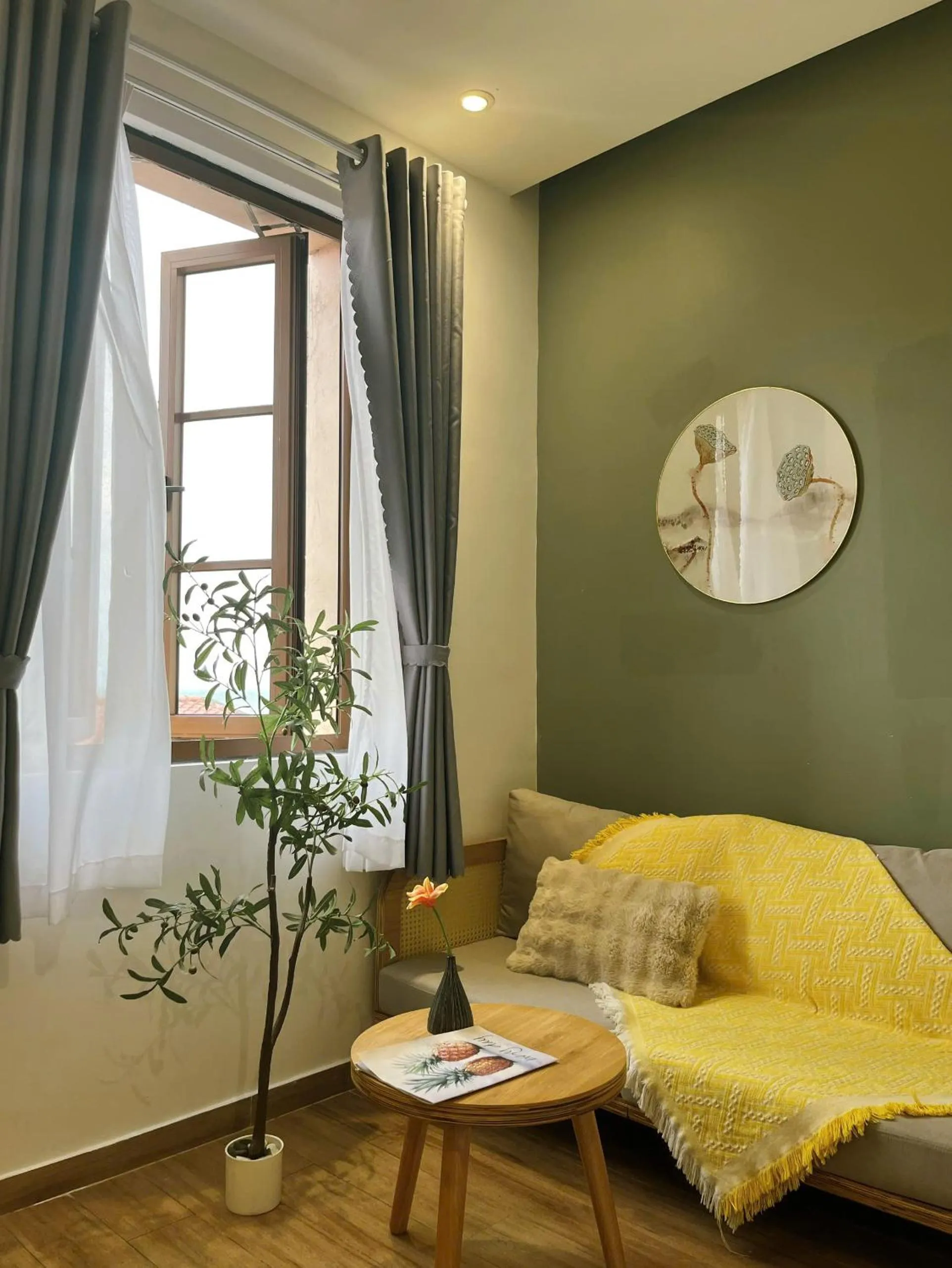 Bed in Triland Hotel