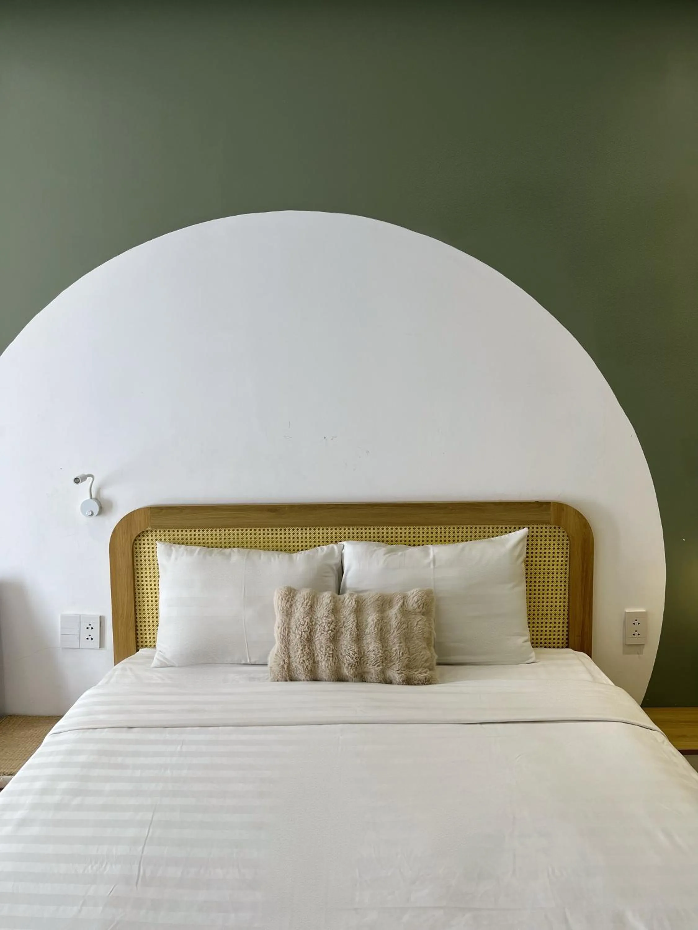 Bed in Triland Hotel