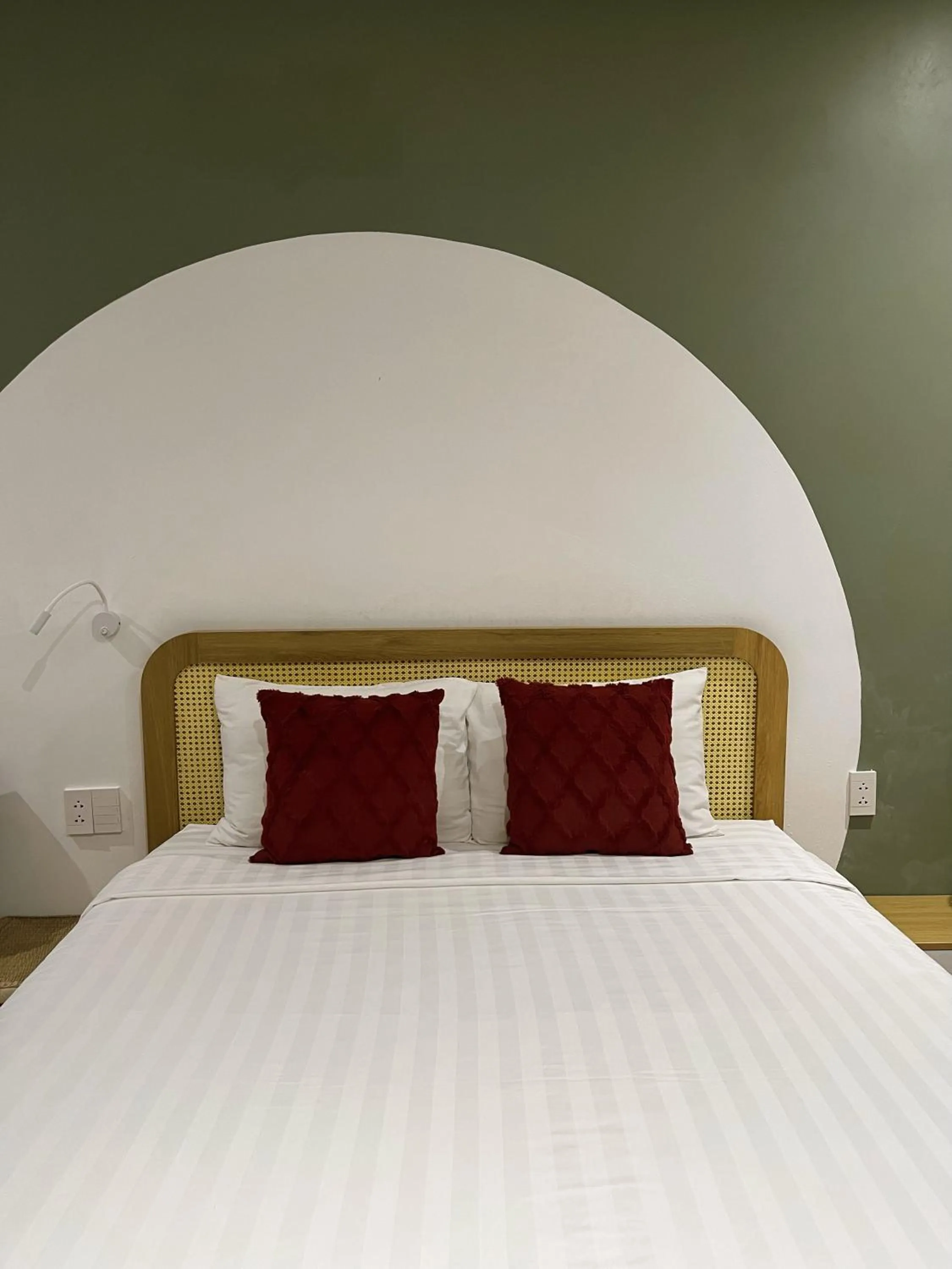 Bed in Triland Hotel