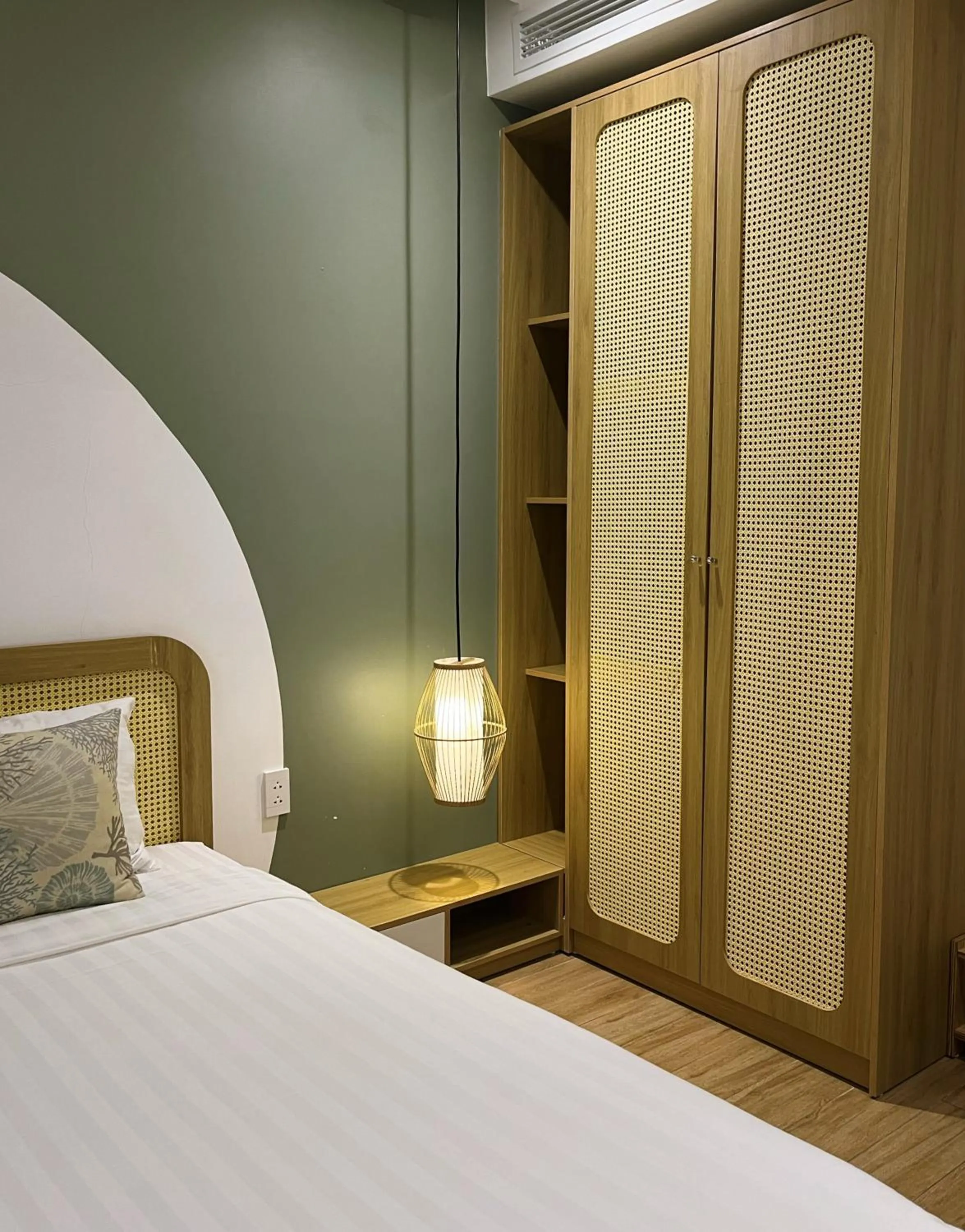 Bed in Triland Hotel