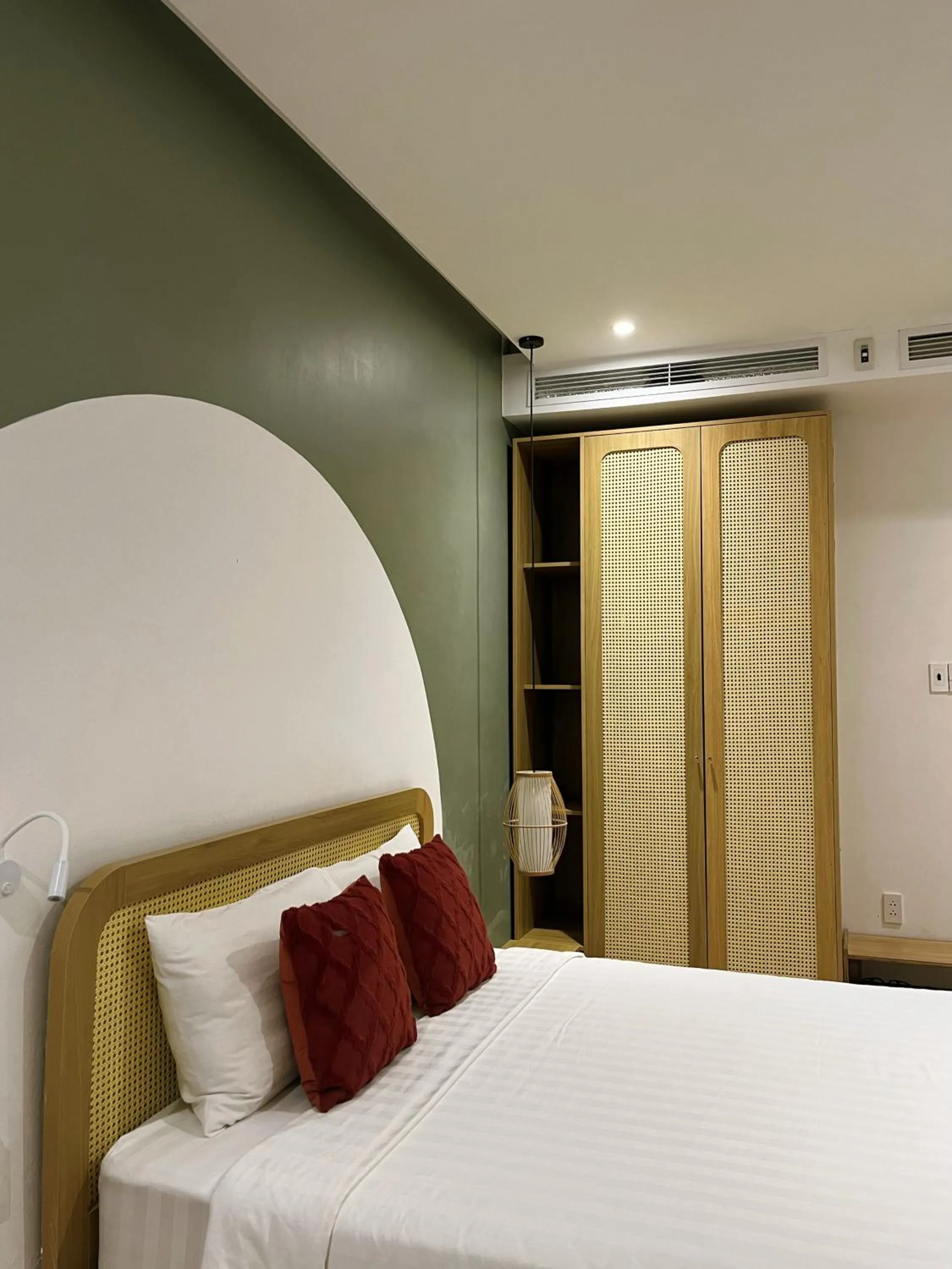 Bed in Triland Hotel