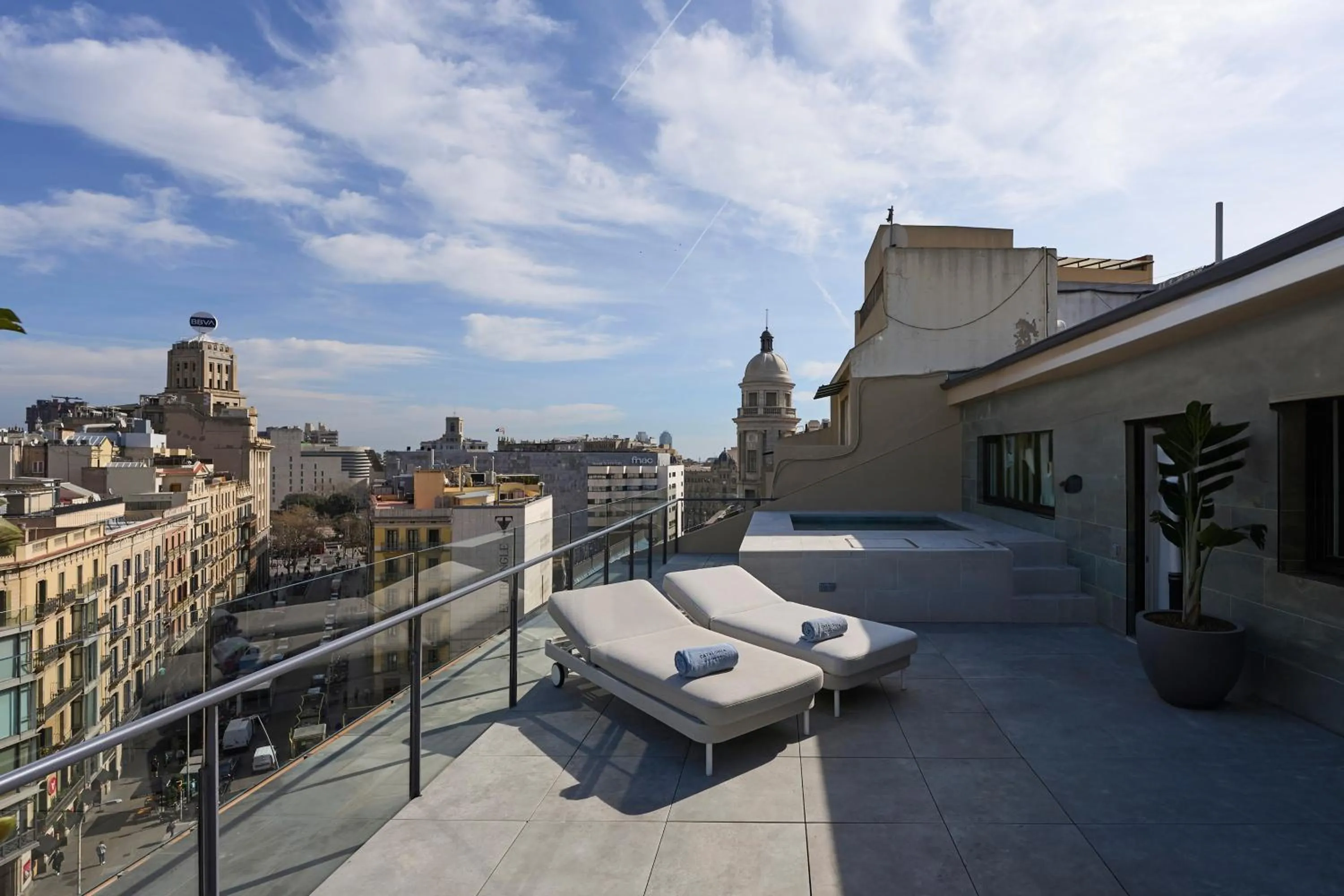Balcony/Terrace in Catalonia Ramblas 4* Sup