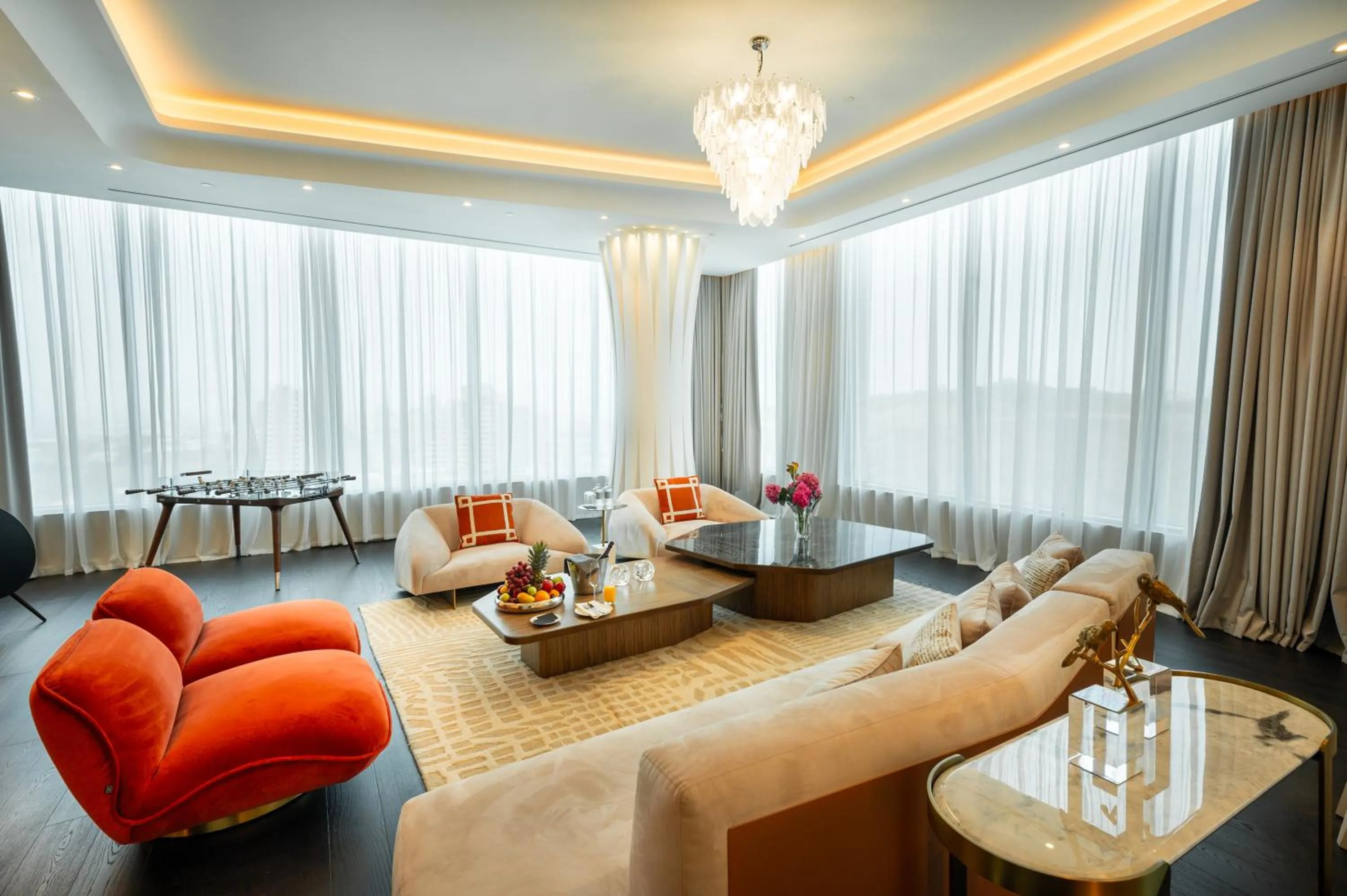 Living room in Seven Visions Resort and Places, the Dvin