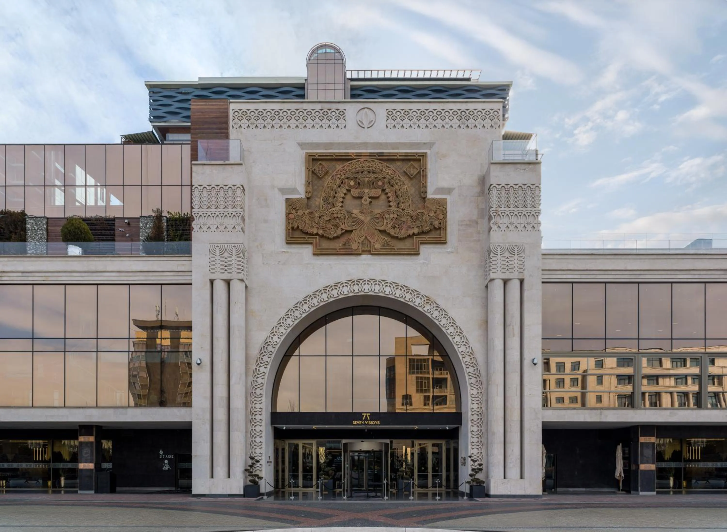 Property building in Seven Visions Resort and Places, the Dvin