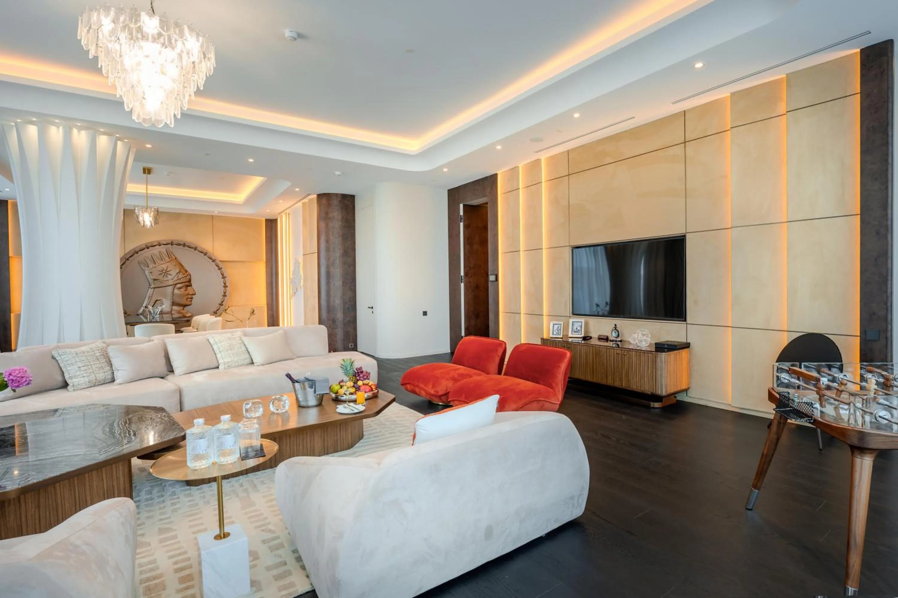 Communal lounge/ TV room in Seven Visions Resort and Places, the Dvin
