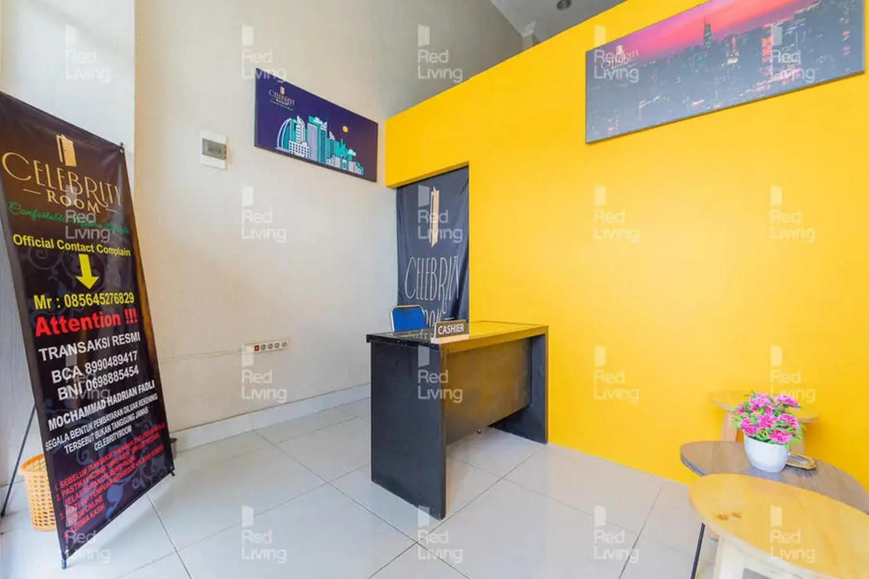 Lobby or reception in RedLiving Apartemen Serpong Green View - Celebrity Room Tower B