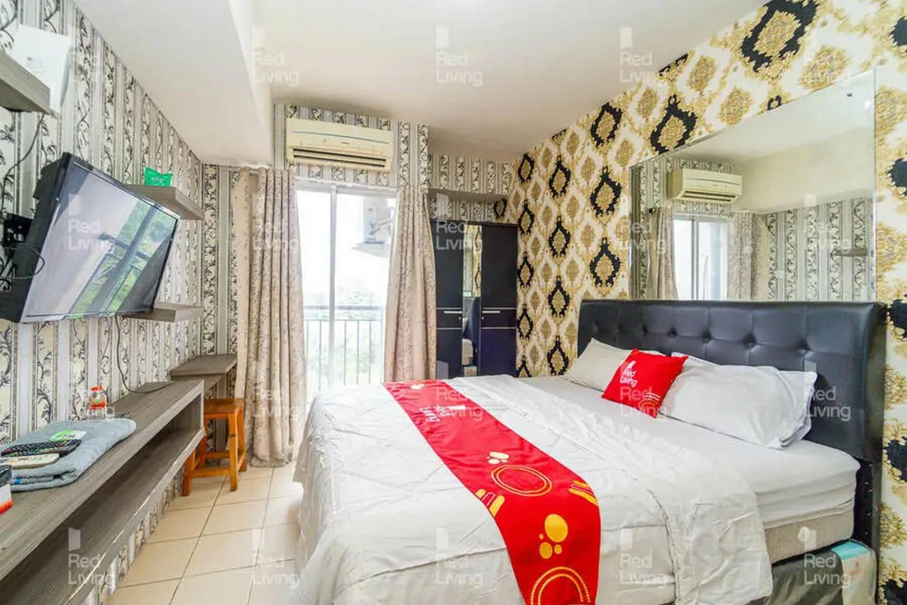 Bedroom in RedLiving Apartemen Serpong Green View - Celebrity Room Tower B