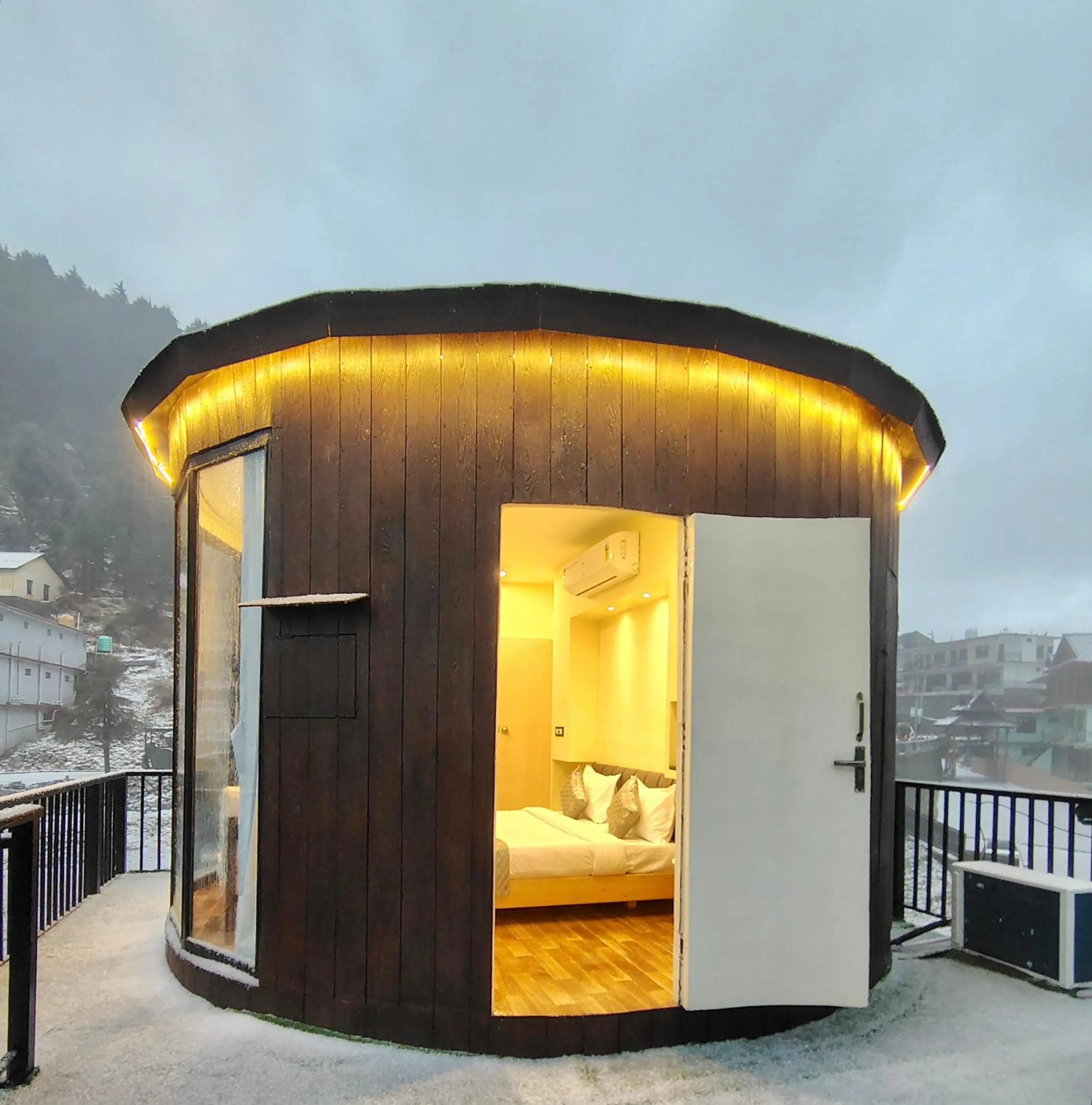 View (from property/room), Bed in WOW STAYZ2 Ashoka Grand