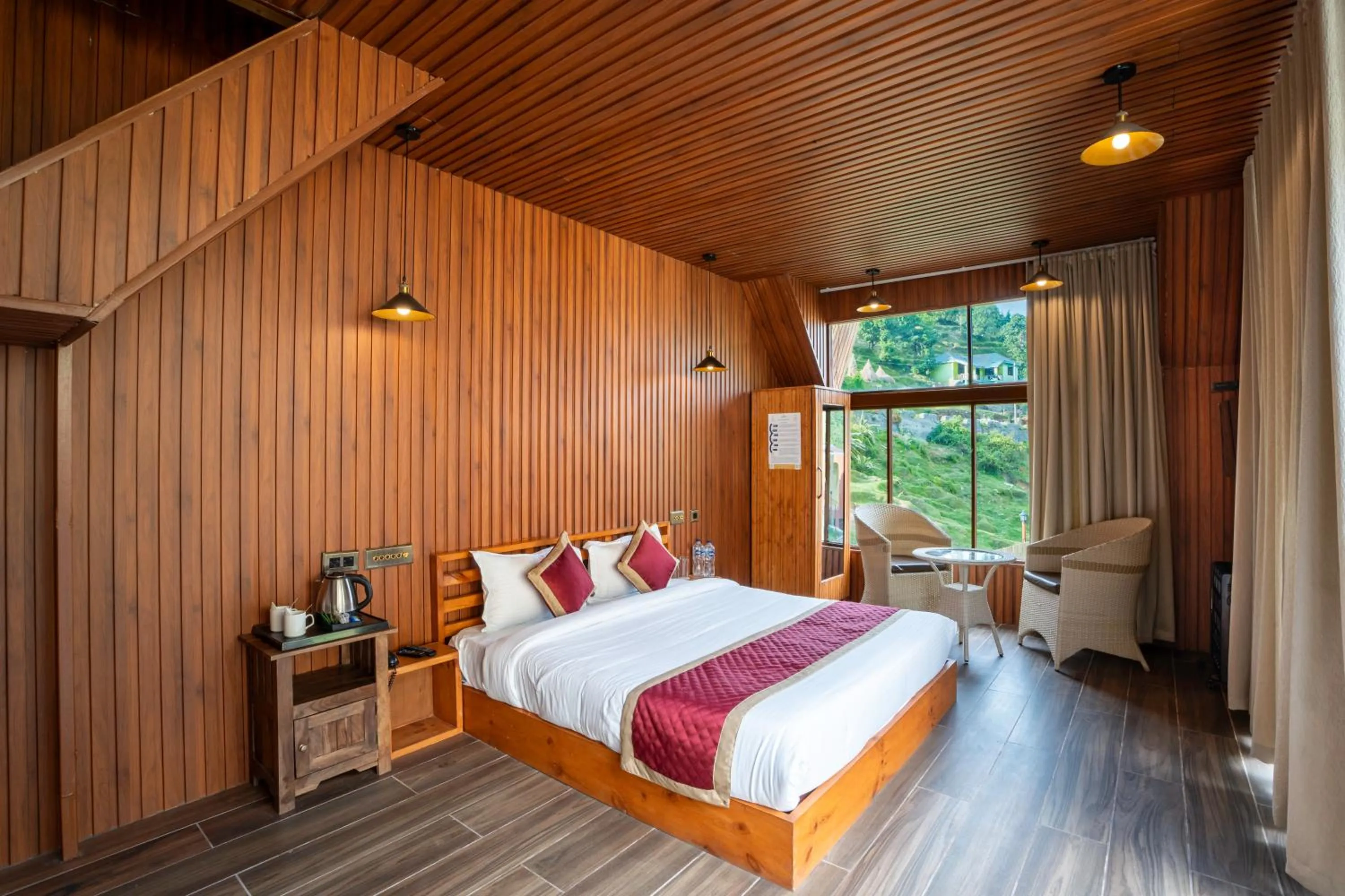 View (from property/room), Bed in WOW STAYZ2 Ashoka Grand