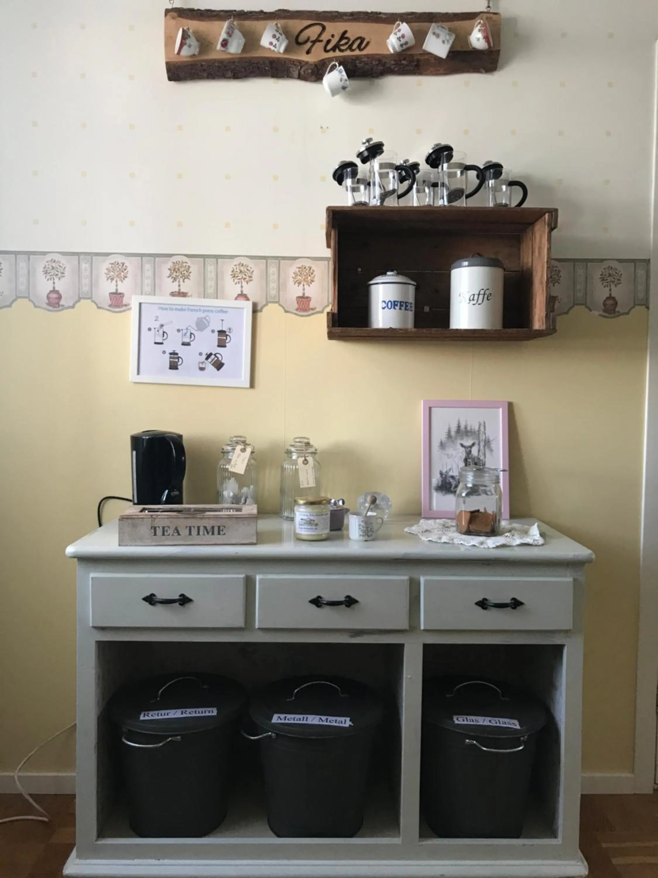 Coffee/tea facilities in Karaby Gård, Country Living