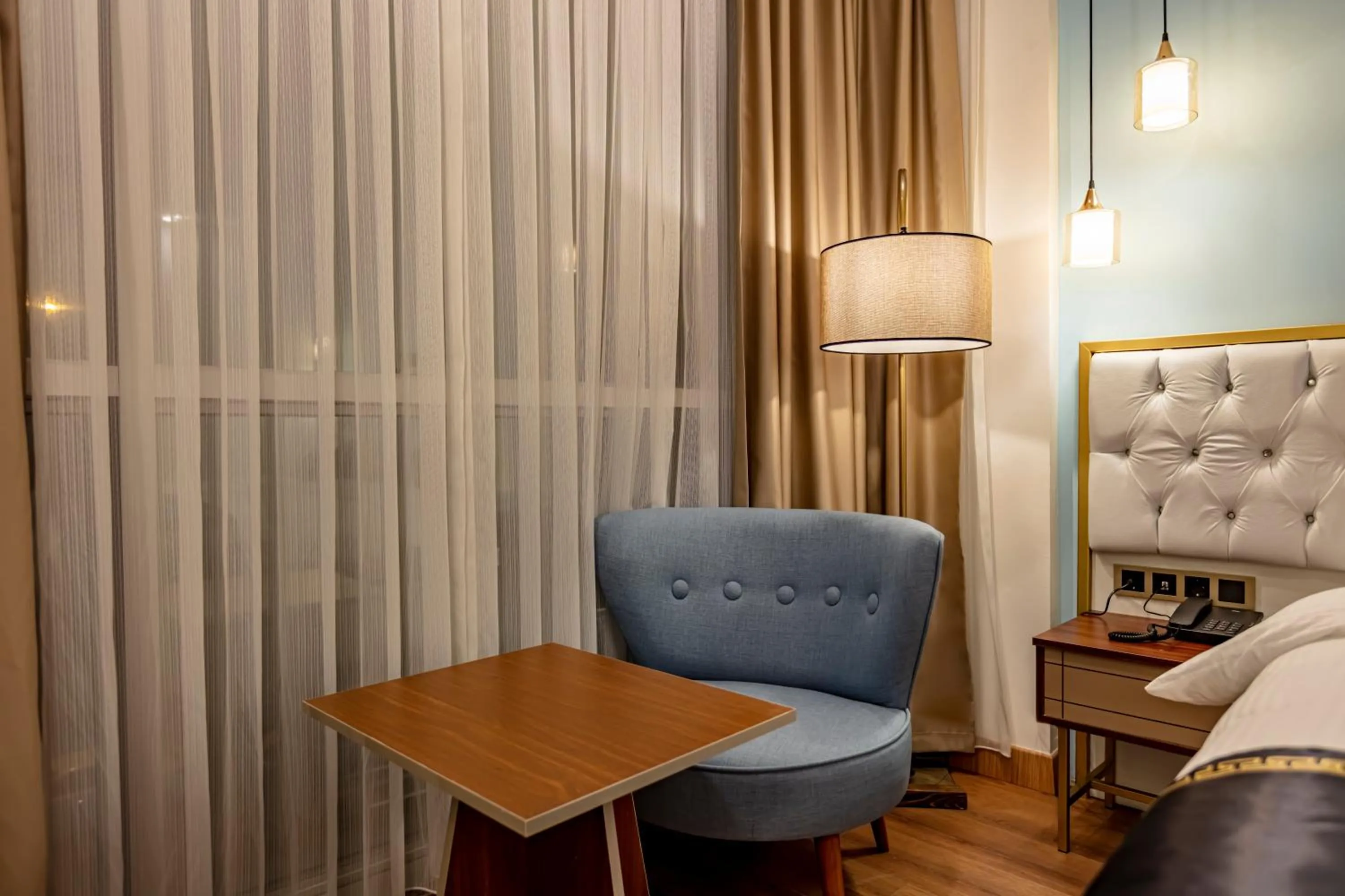 Bed in GRAND HAMİT By Karadayı Airport Hotel