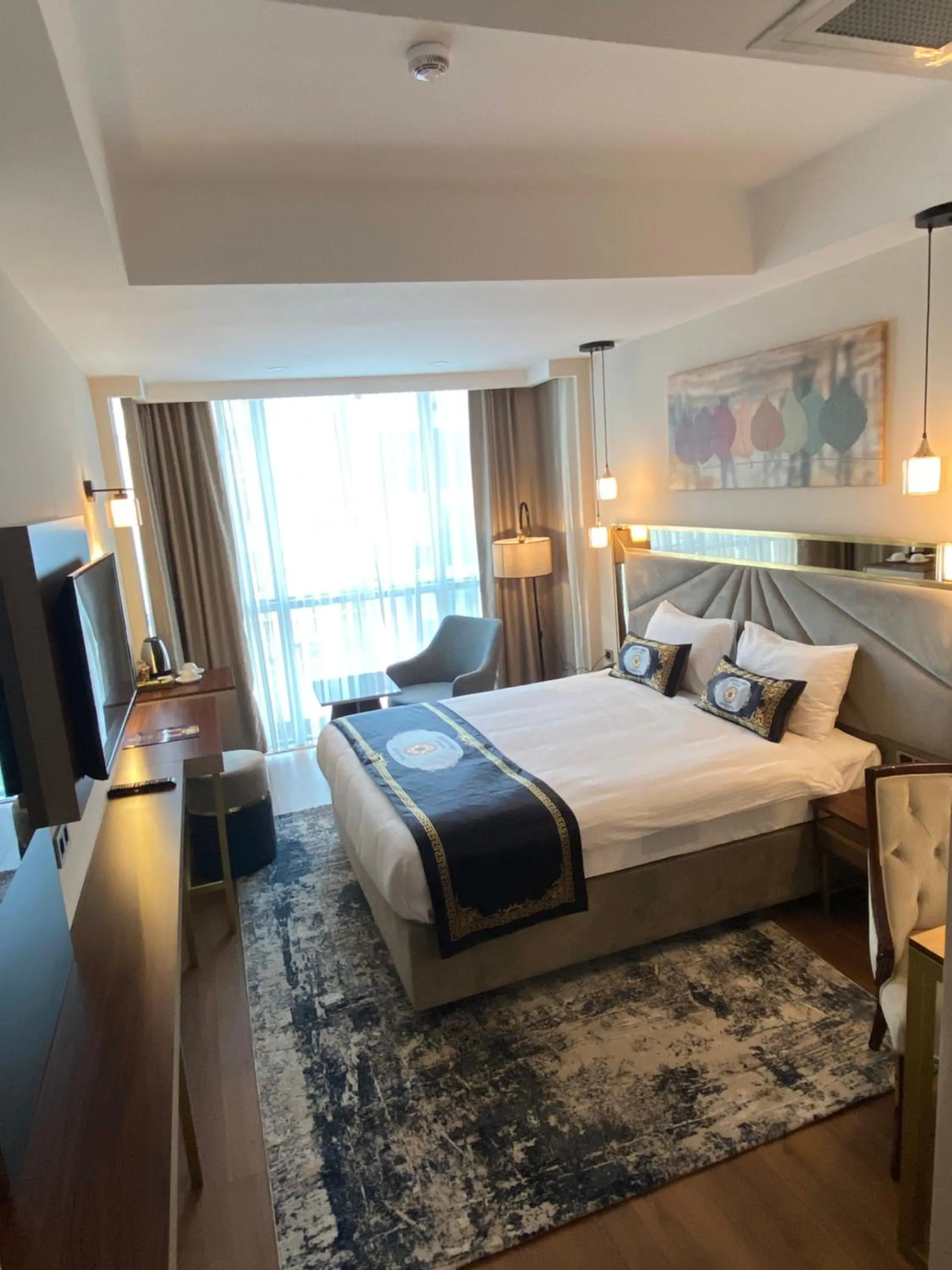 Bed in GRAND HAMİT By Karadayı Airport Hotel
