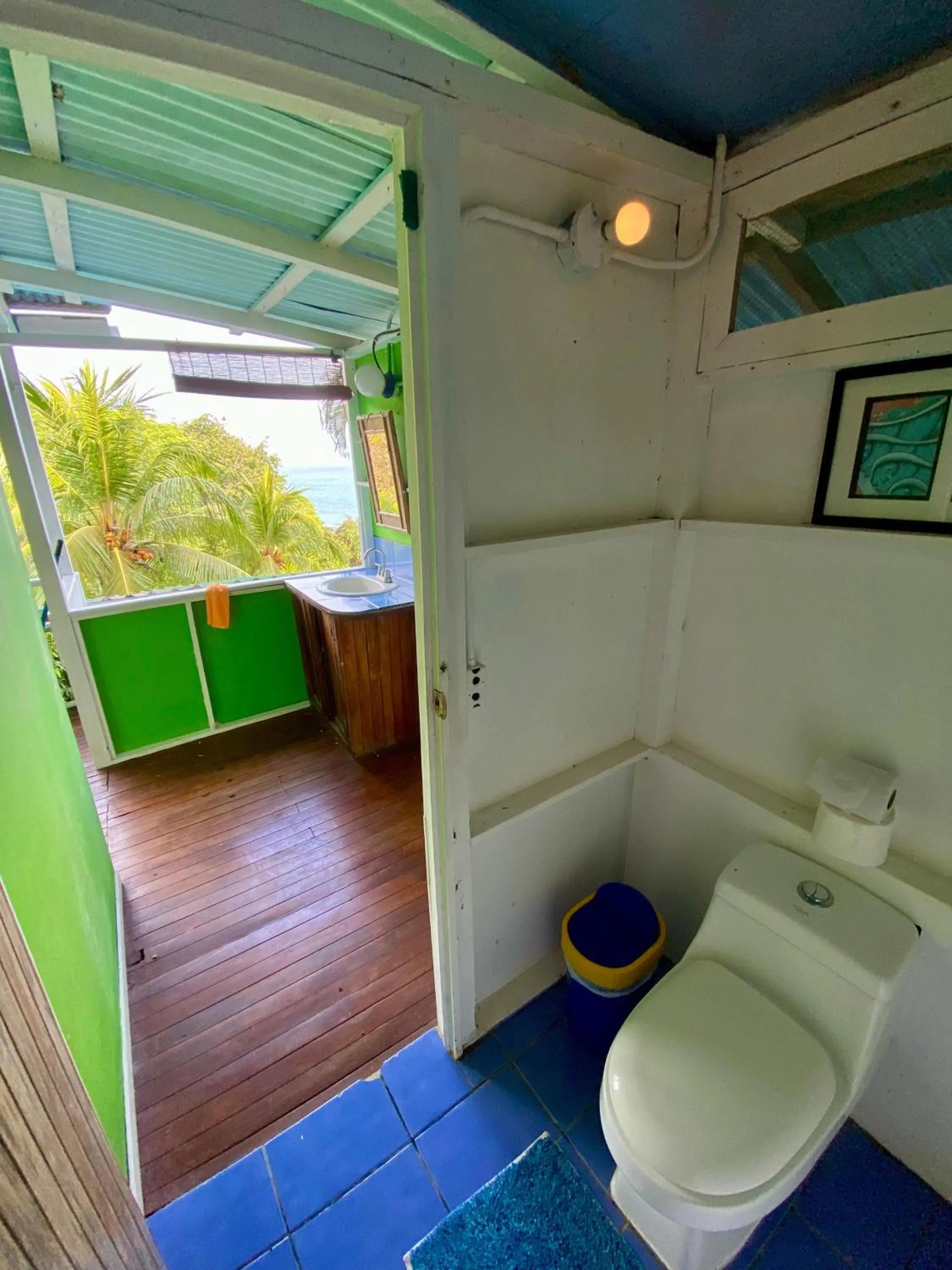 Bathroom in The Chorotega Hotel, Montezuma