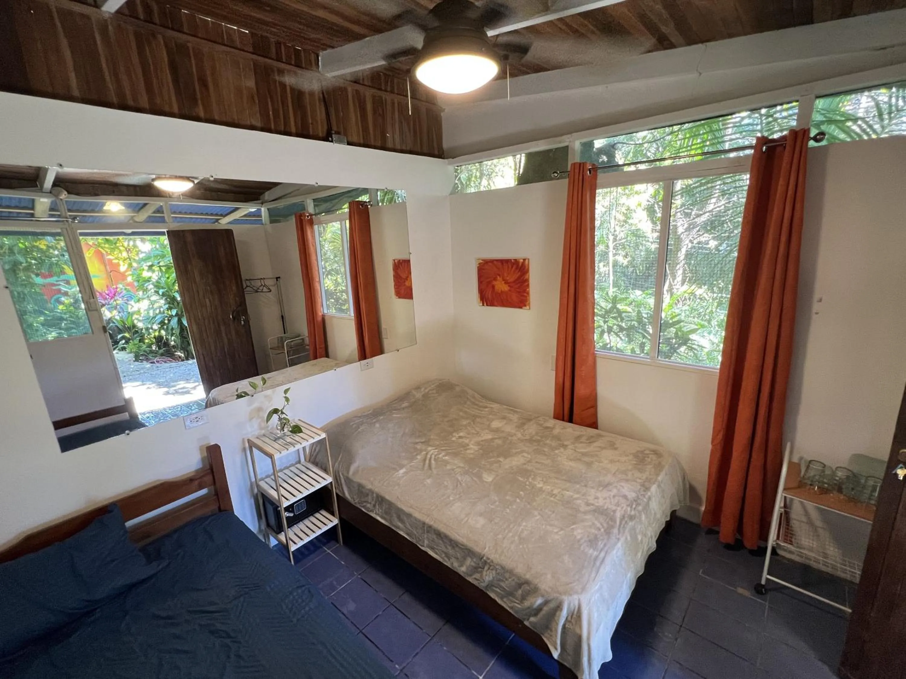 Bed in The Chorotega Hotel, Montezuma