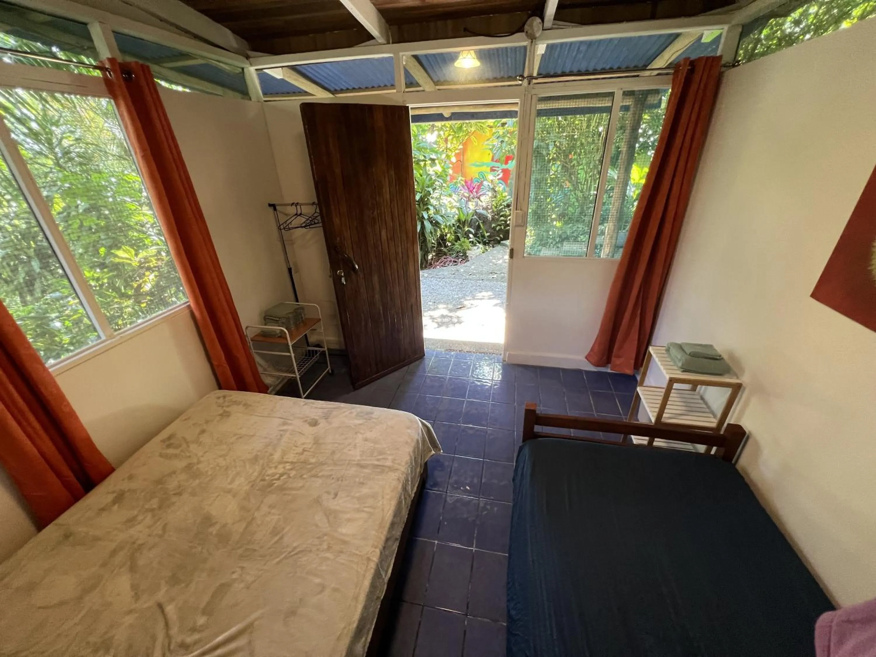 Bed in The Chorotega Hotel, Montezuma