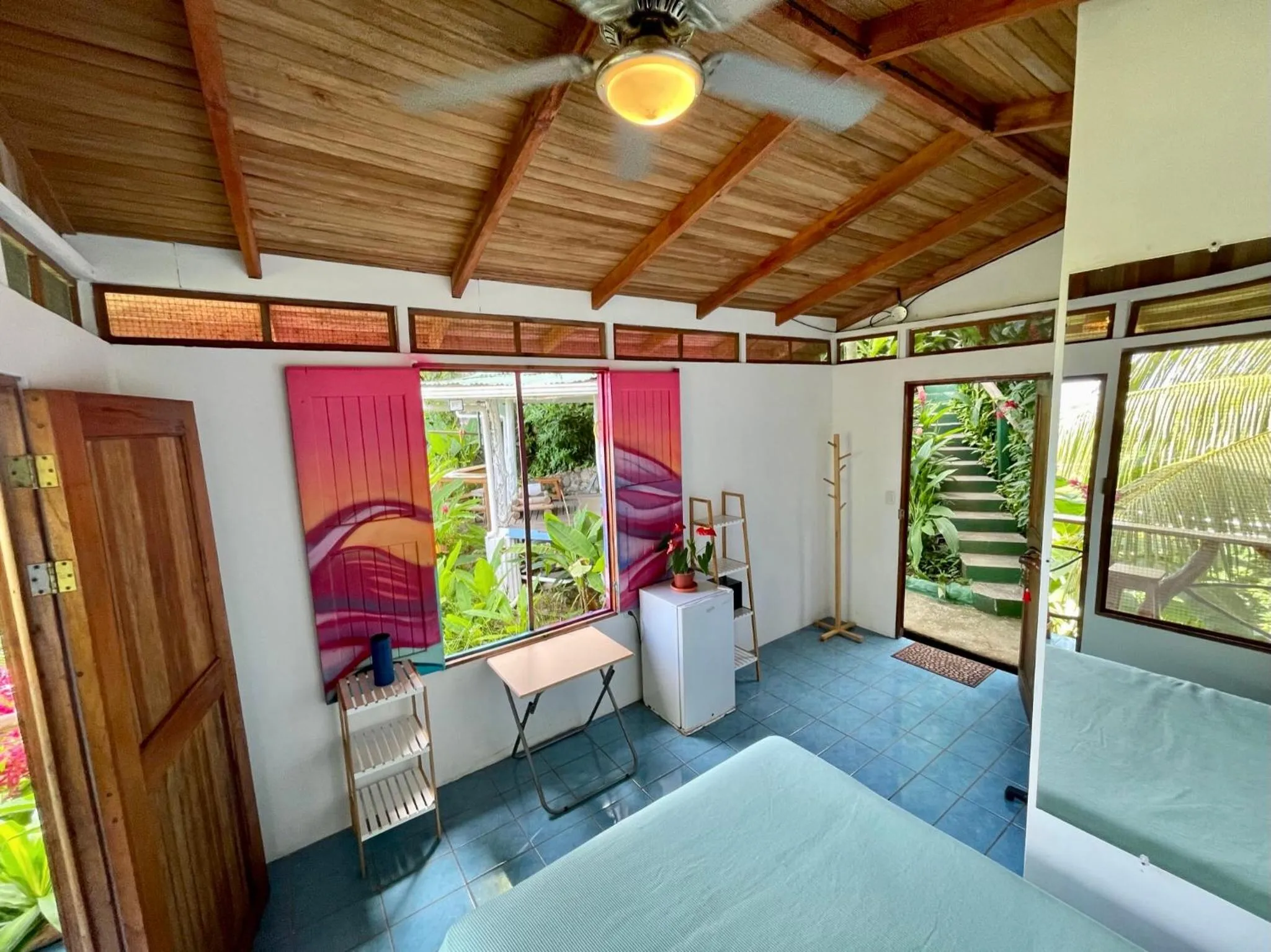 Bed in The Chorotega Hotel, Montezuma