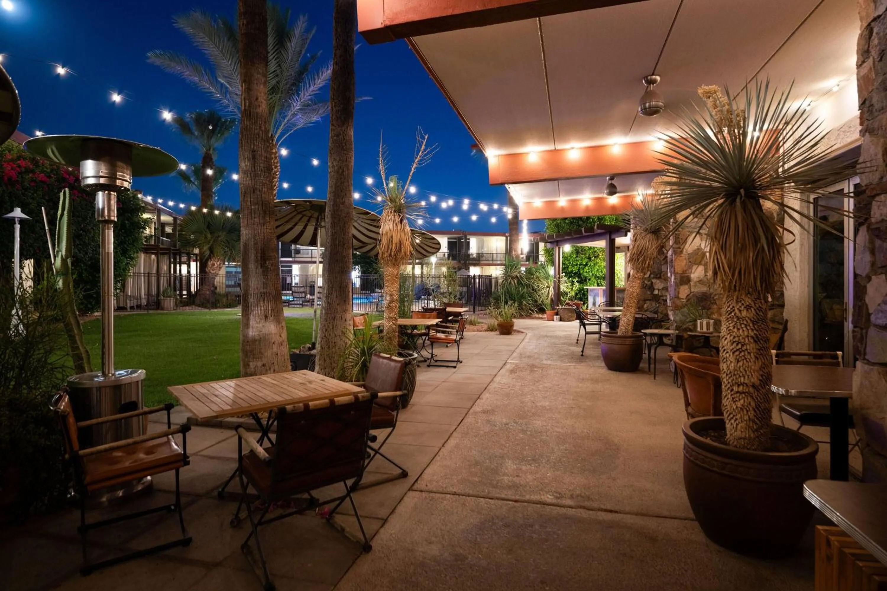Inner courtyard view in Papago Scottsdale by Reside, Trademark Collection by Wyndham