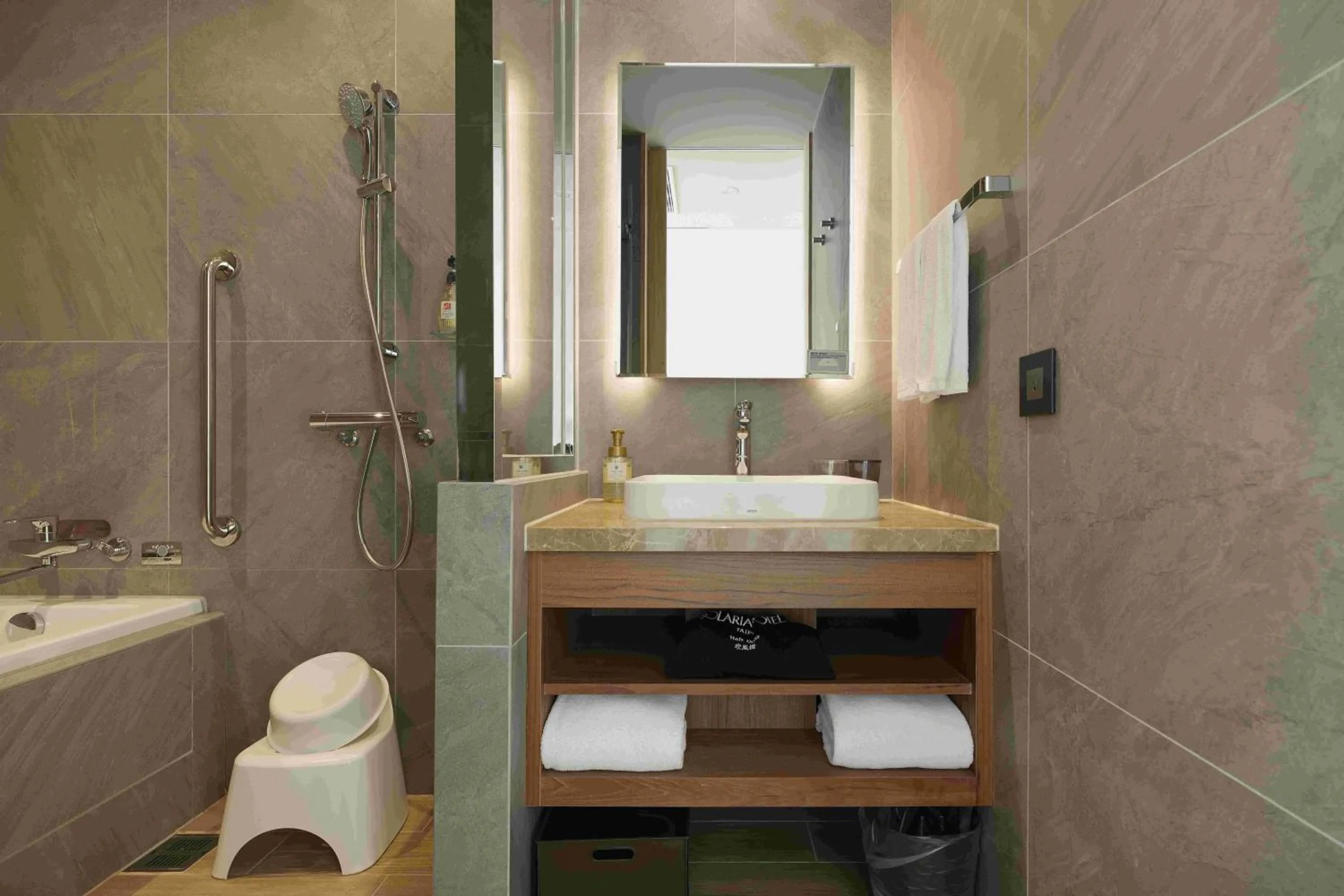 Bathroom in Solaria Nishitetsu Hotel Taipei Ximen