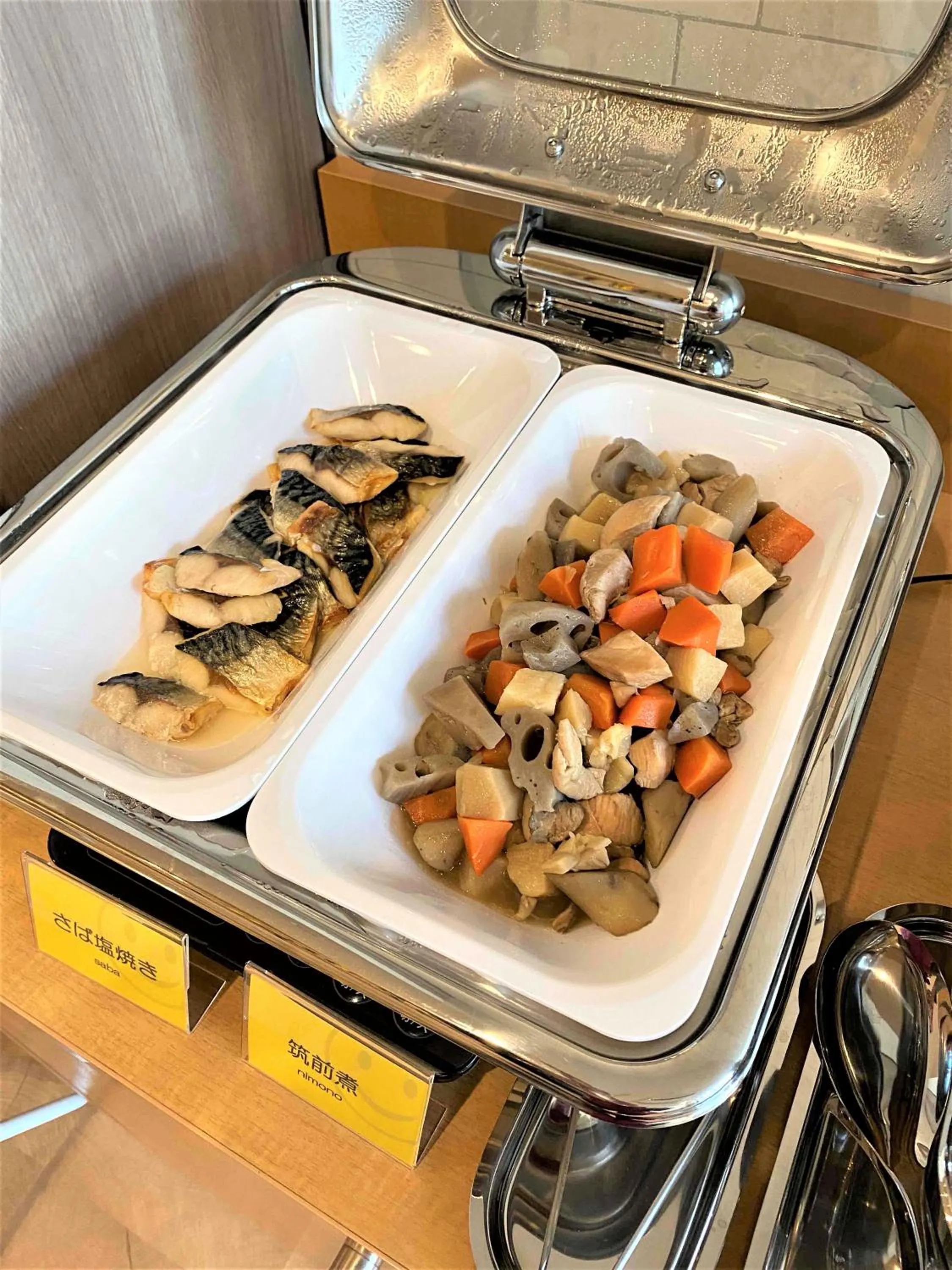 Buffet breakfast in Smile Hotel Nagano