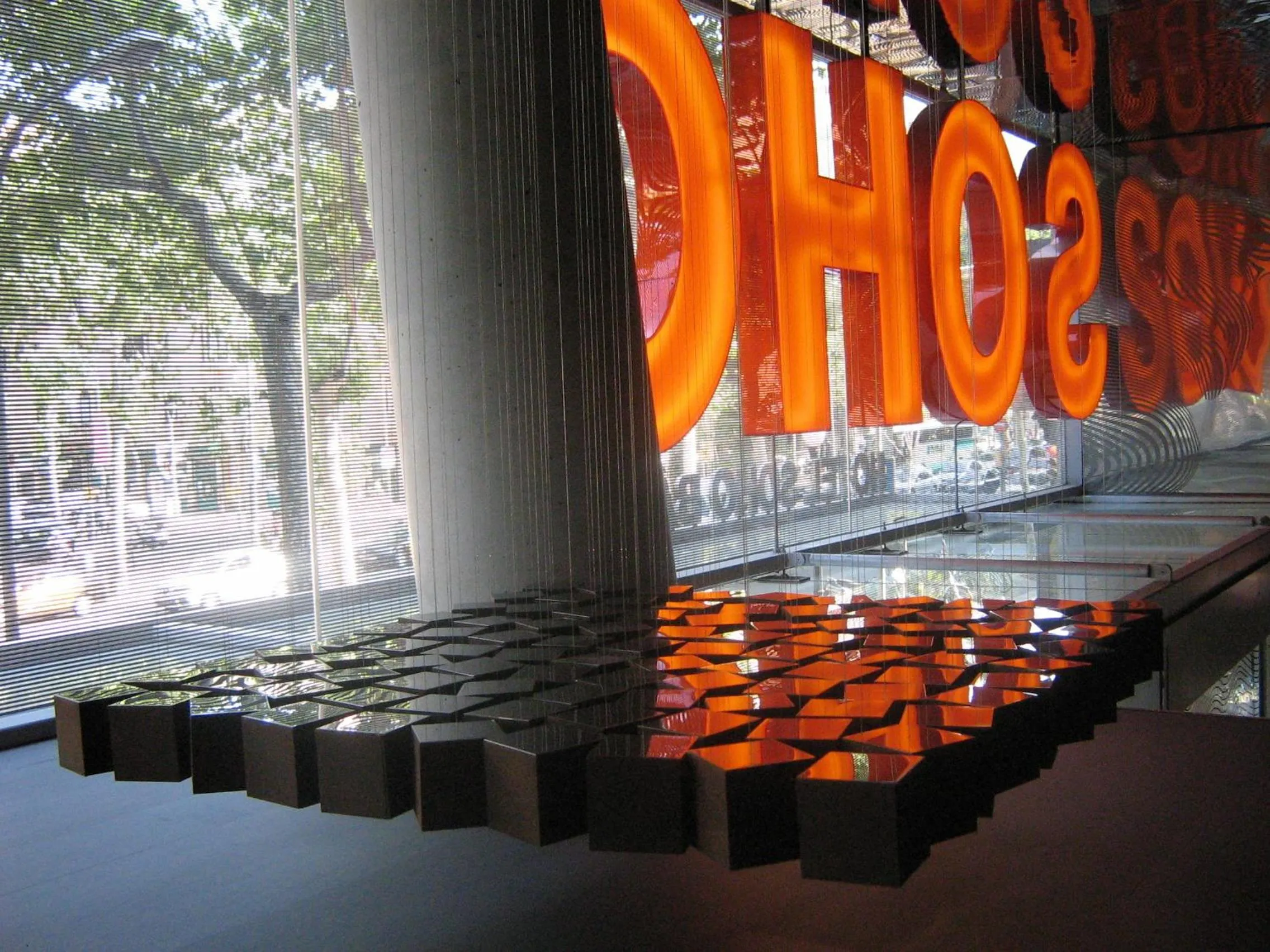 Decorative detail in Hotel Soho