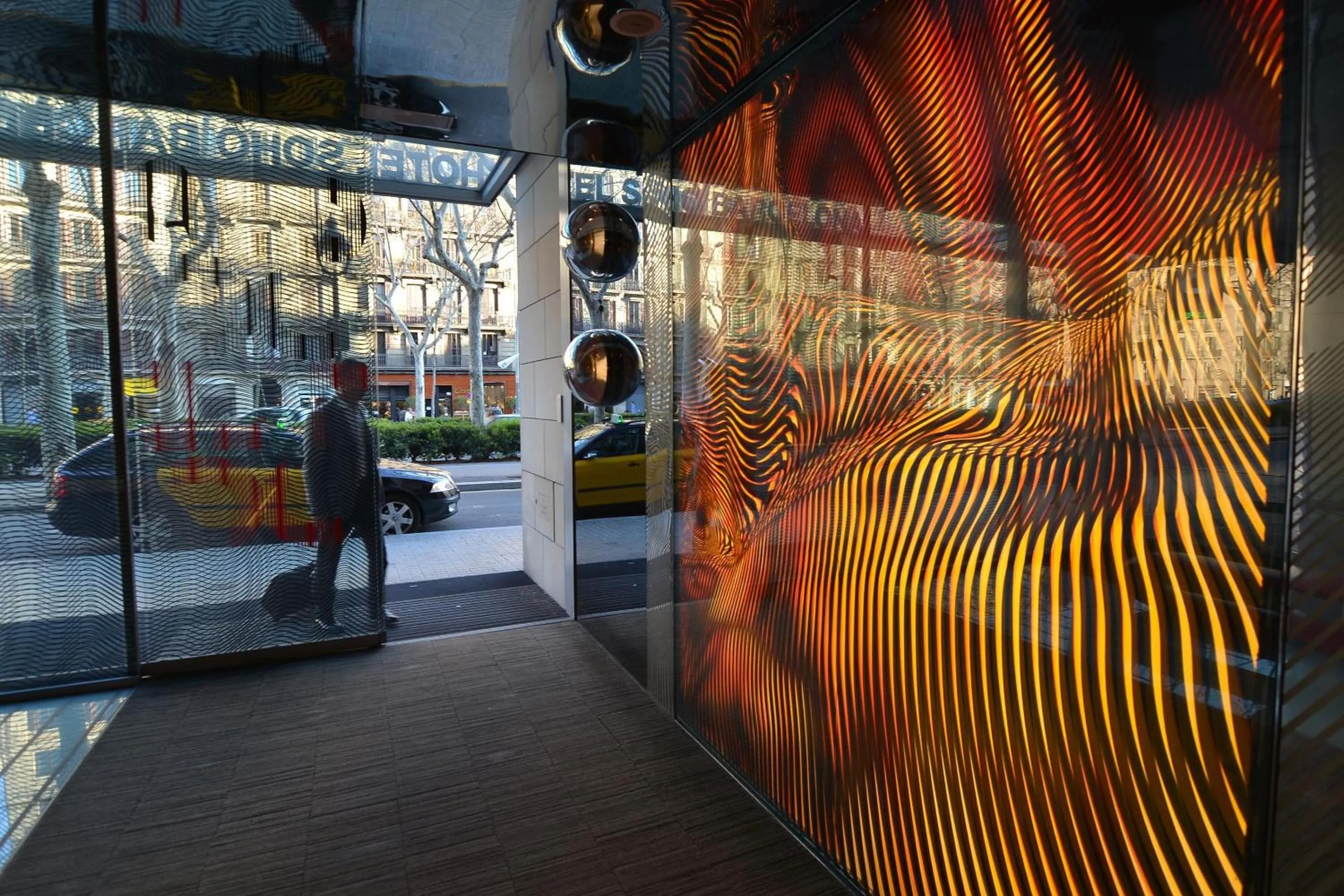 Facade/entrance in Hotel Soho