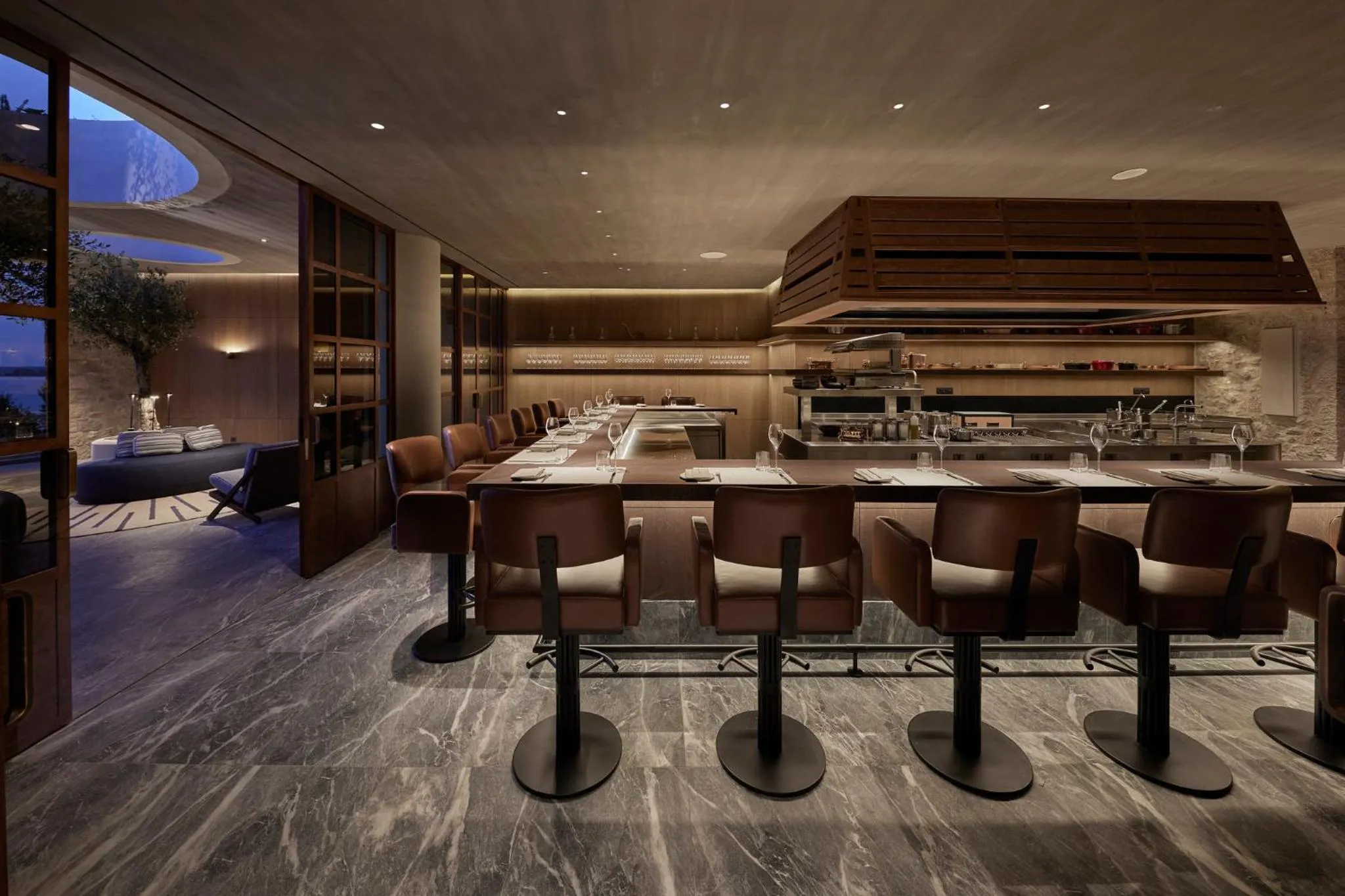 Restaurant/places to eat in Mandarin Oriental, Costa Navarino