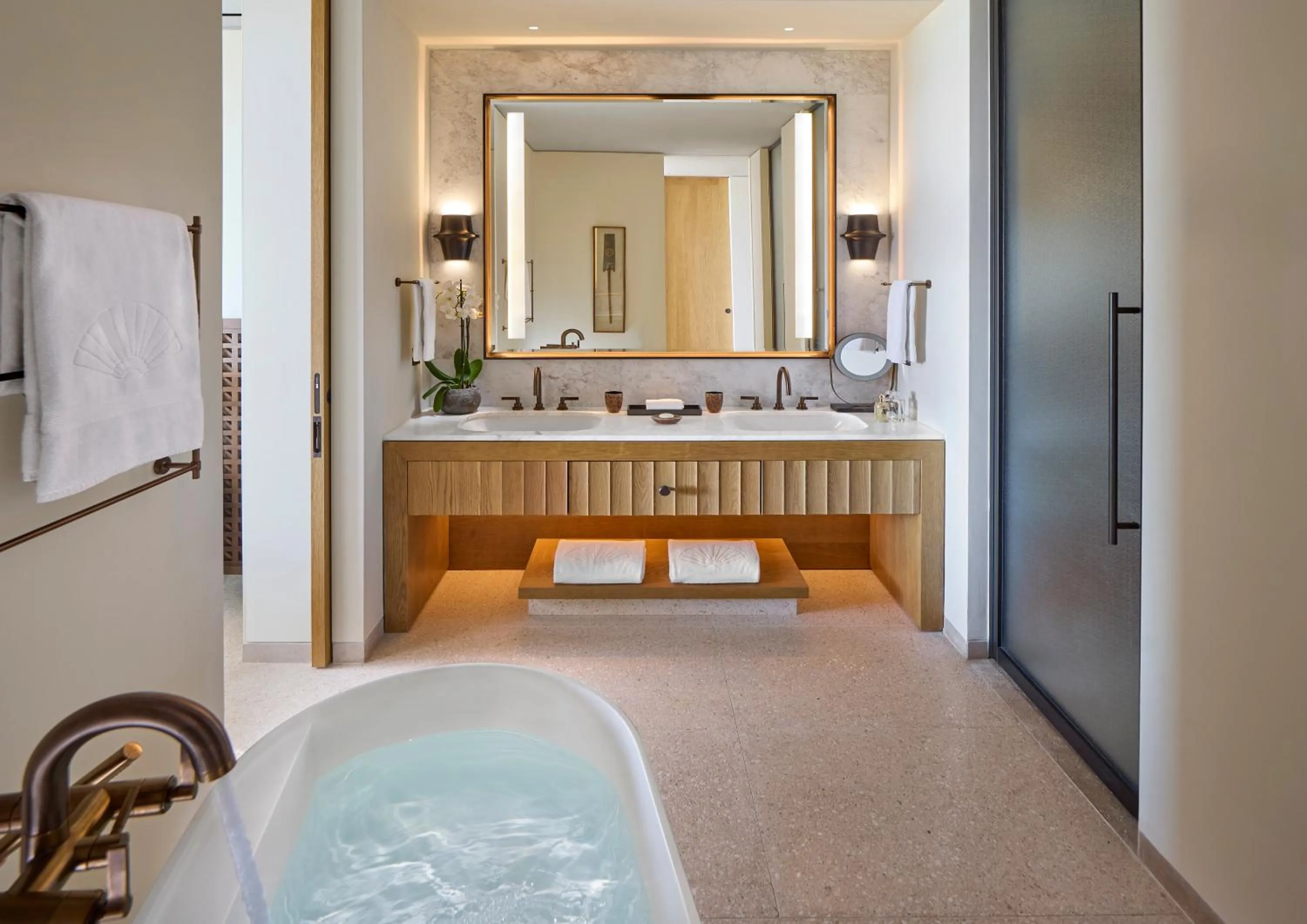 Bathroom in Mandarin Oriental, Costa Navarino