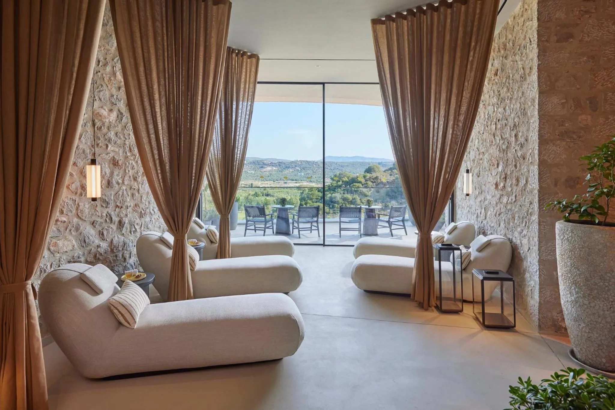 Spa and wellness centre/facilities in Mandarin Oriental, Costa Navarino