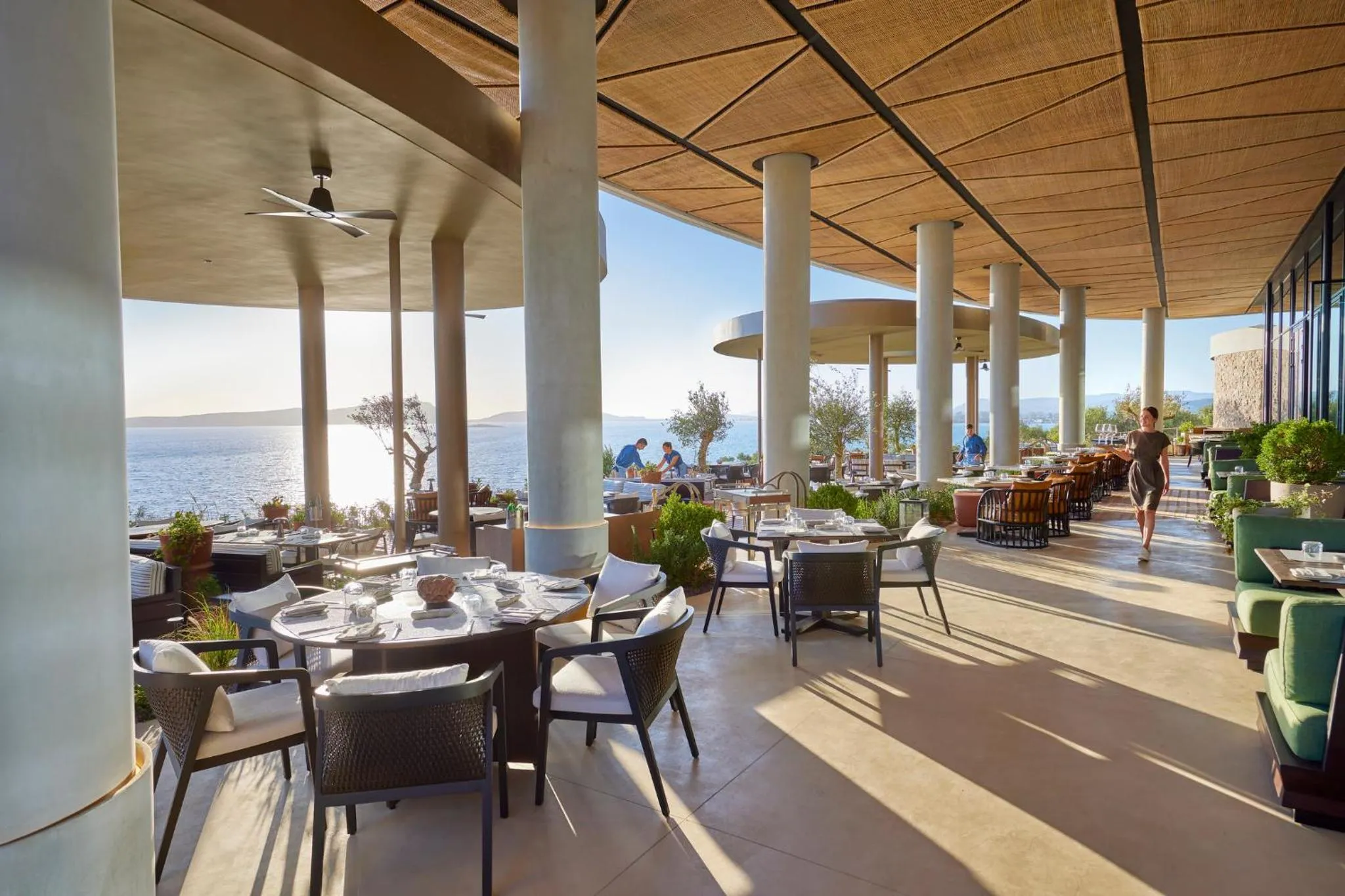 Restaurant/places to eat in Mandarin Oriental, Costa Navarino