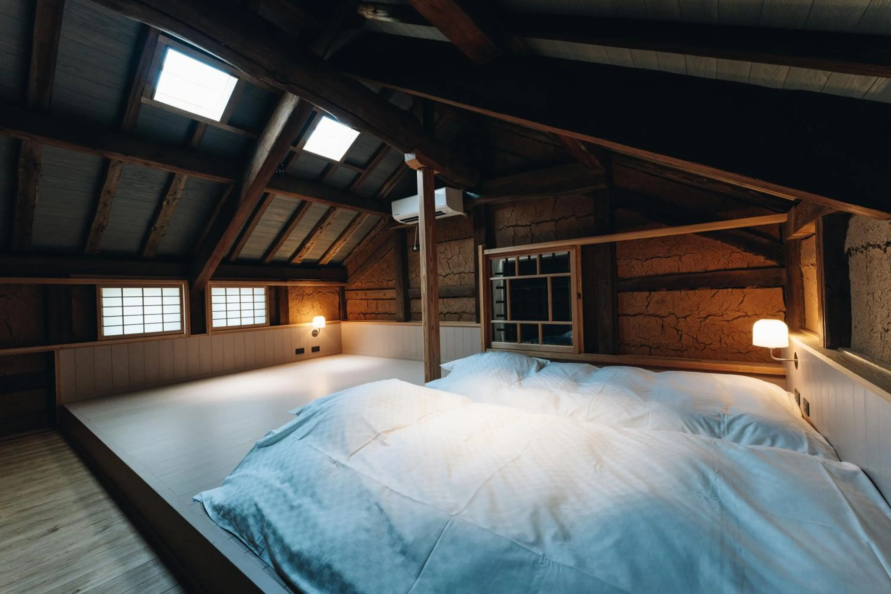 Photo of the whole room, Bed in RITA Yame Fukushima
