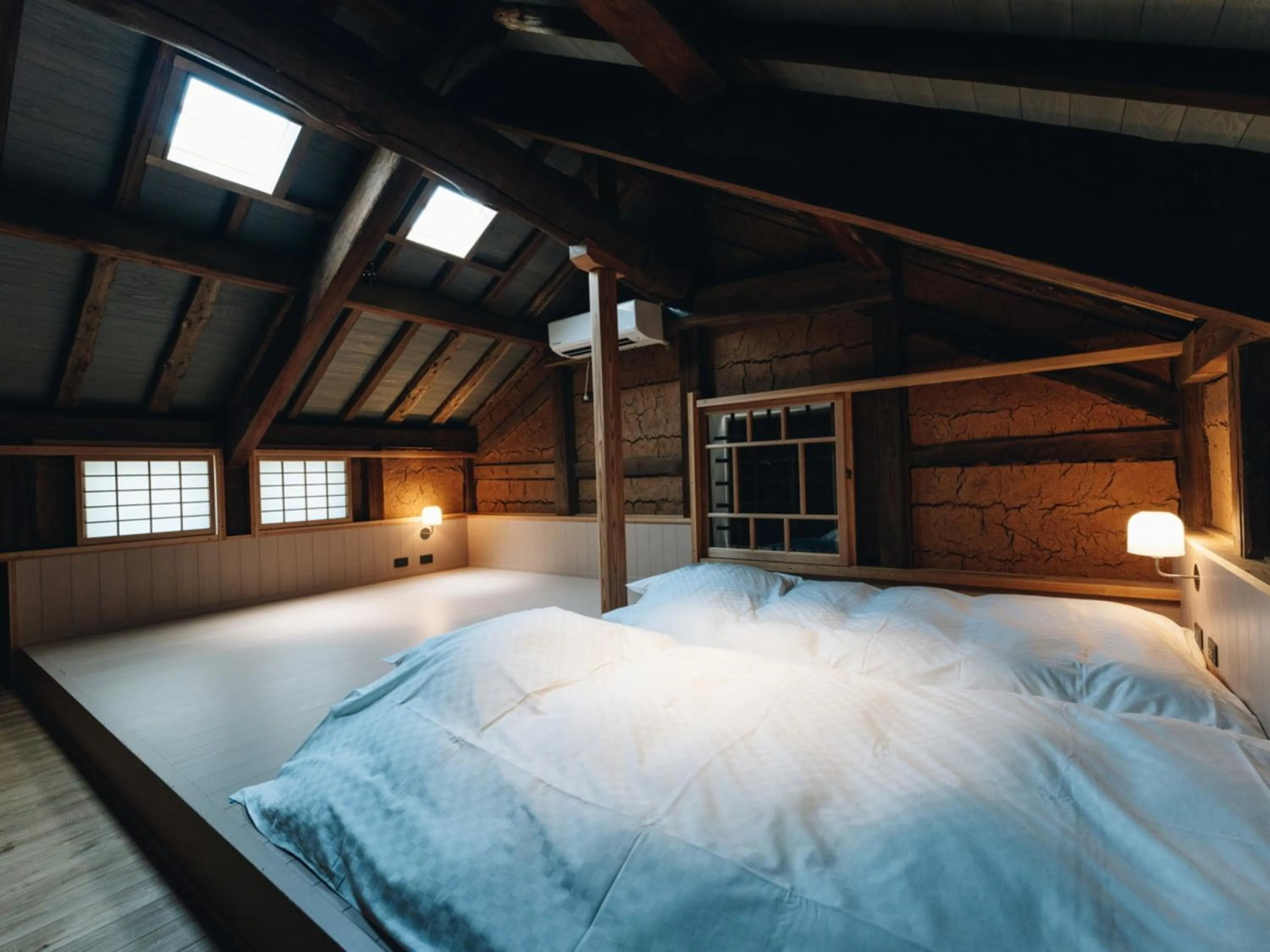 Photo of the whole room, Bed in RITA Yame Fukushima