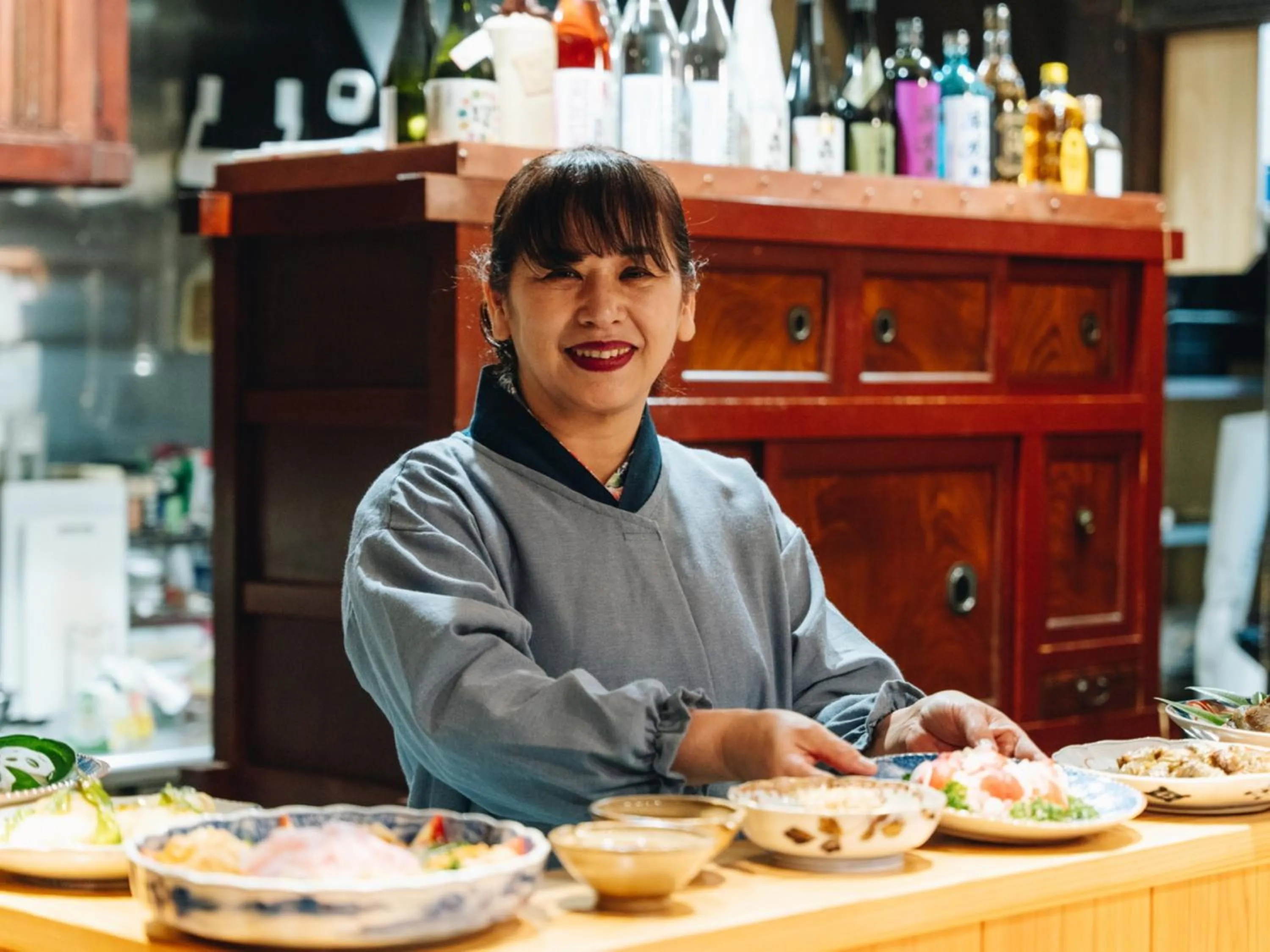 Dinner in RITA Yame Fukushima