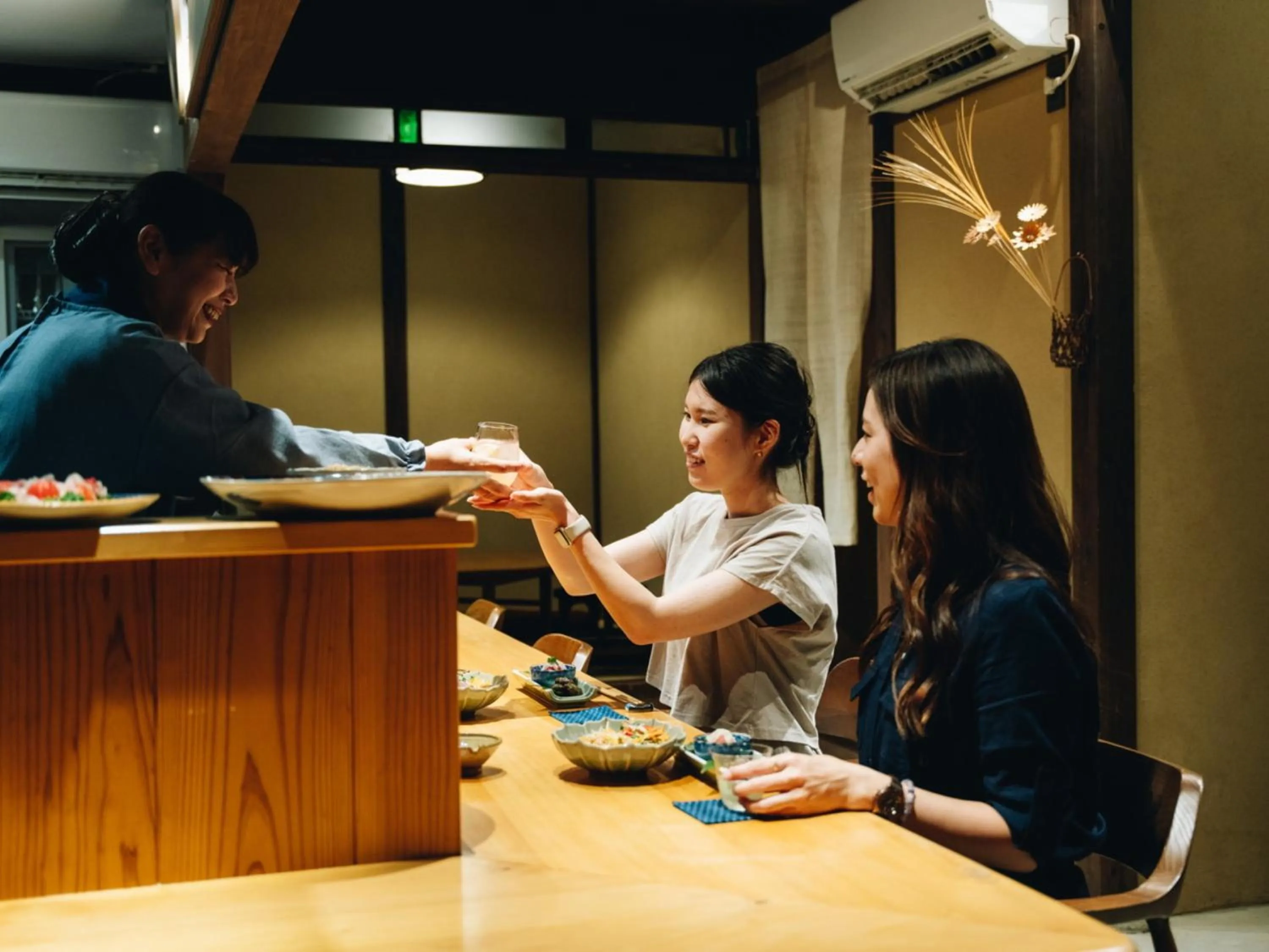 Dinner in RITA Yame Fukushima